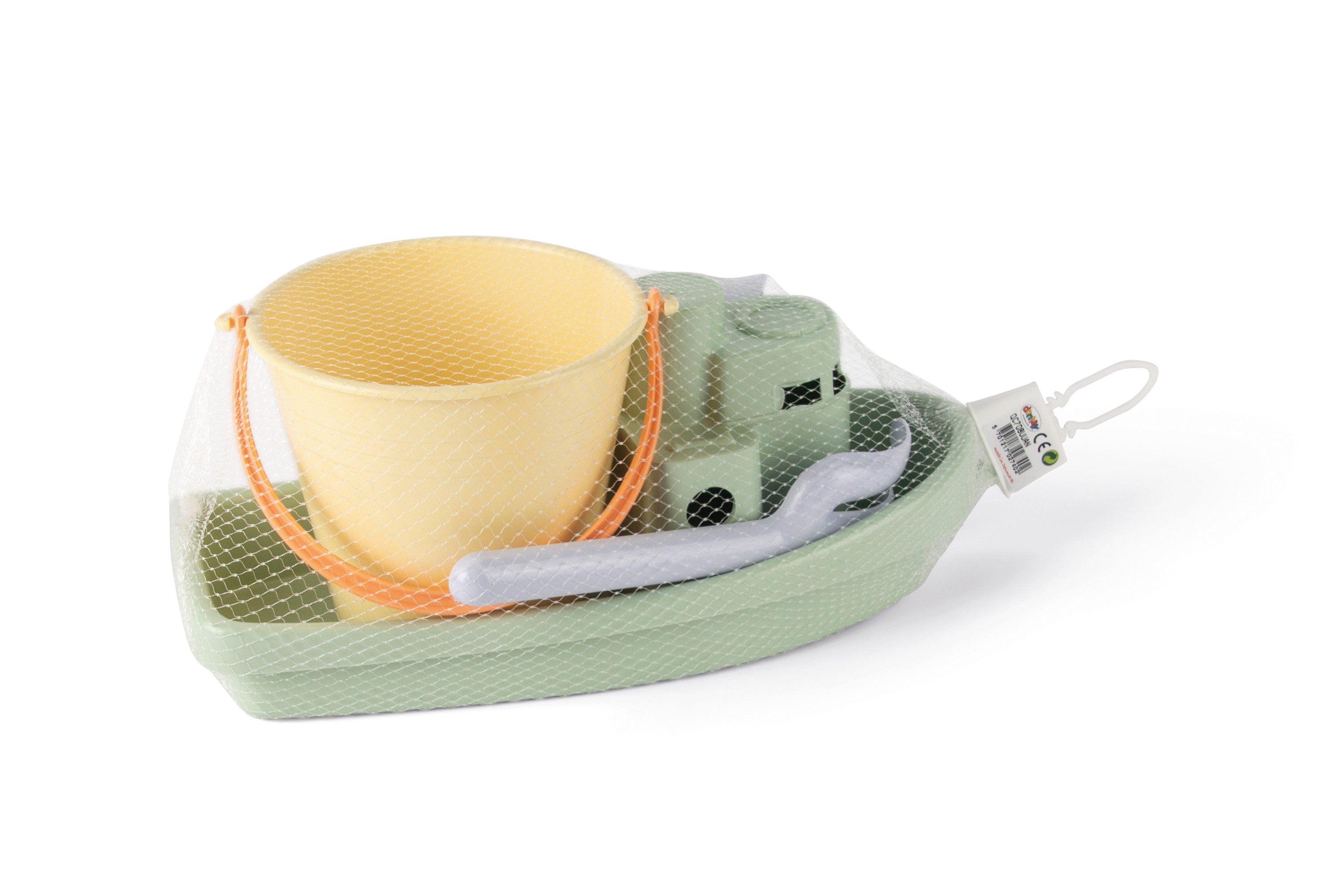 dantoy Wasserspielzeug Dantoy Recycled Boot & Sand-Set, 4-teilig, 2740