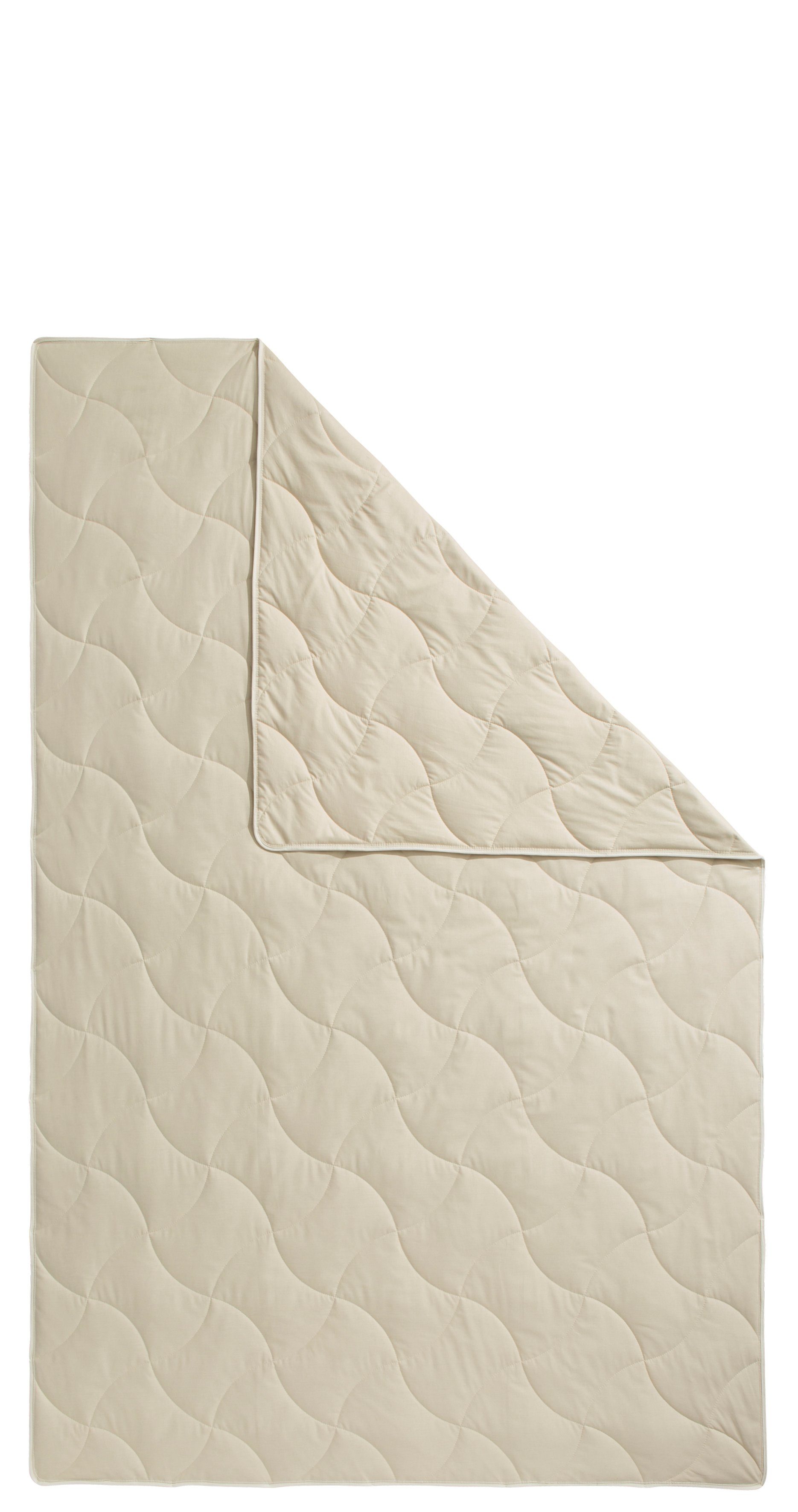 fan Naturfaserbettdecke TENCEL™ Leinen, Füllung: 50% Lyocell (TENCEL), 50% Leinen, Bezug: 100% Baumwolle, natürlich, kühlendes Schlafklima