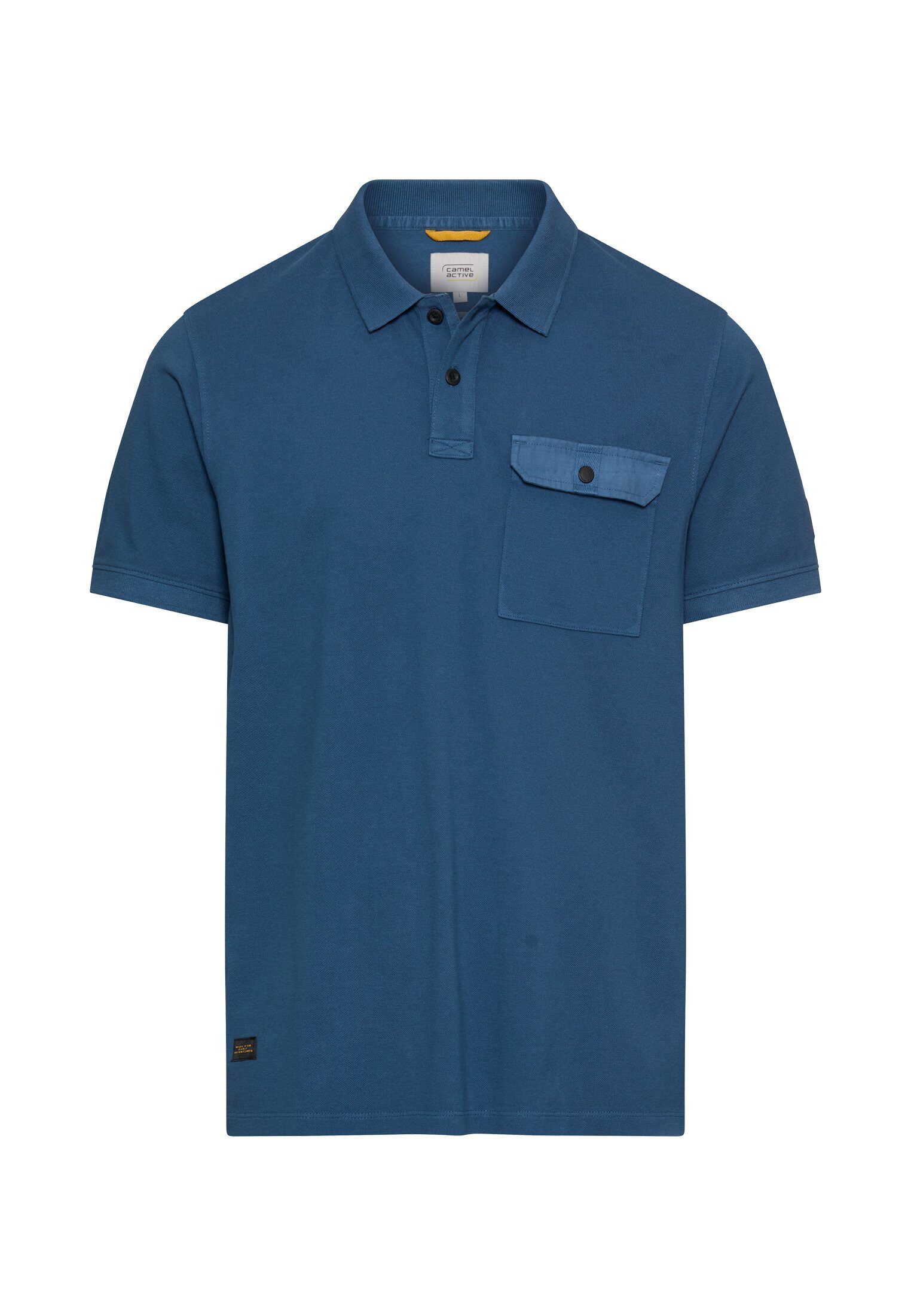 Poloshirt aus reiner Baumwolle Kurzarm