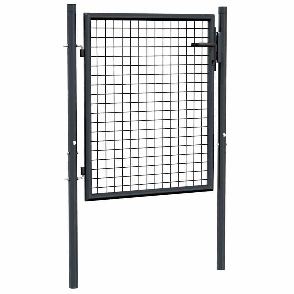 vidaXL Gartentor Mesh-Gartentor Verzinkter Stahl 100 günstig online kaufen
