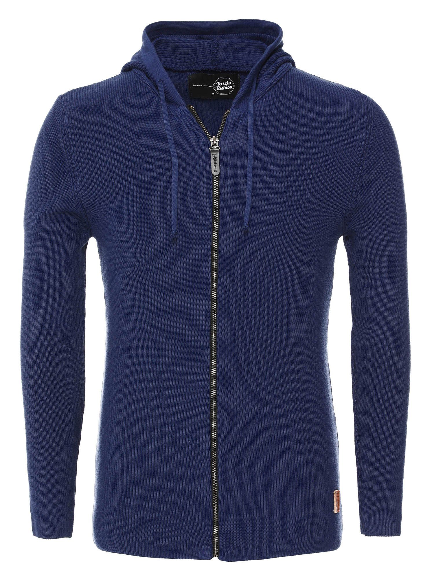 Tazzio Strickjacke D406 Cardigan mit Kapuze