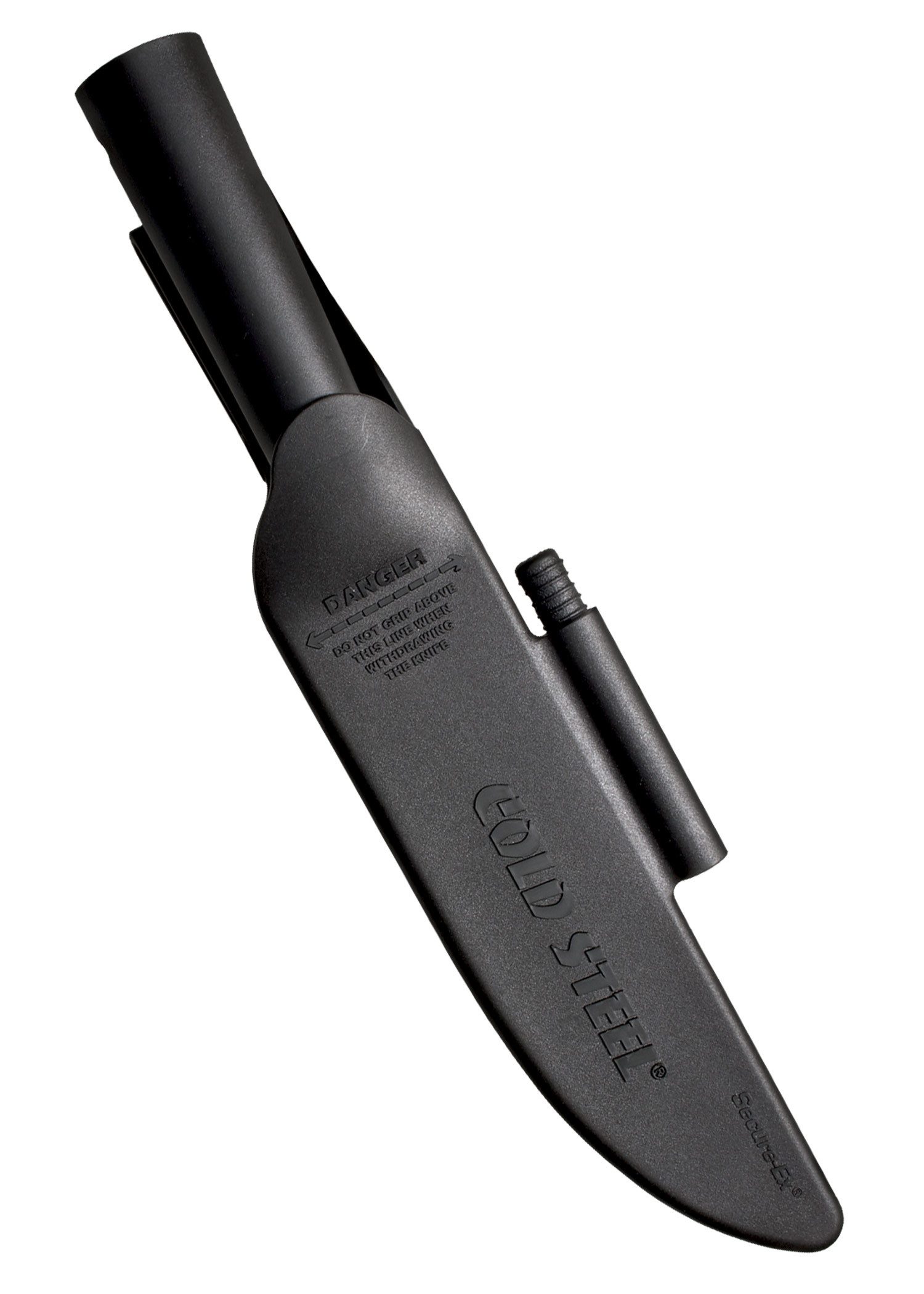 Cold Steel Universalmesser Cold Steel Bushman feststehendes Messer mit Hohlgriff, (1 St), Carbonstahl, Hohlgriff