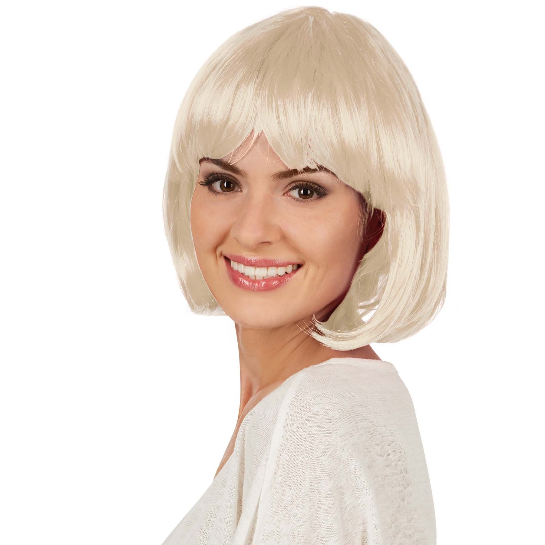 dressforfun Kostüm-Perücke Perücke Kurze Haare Bob