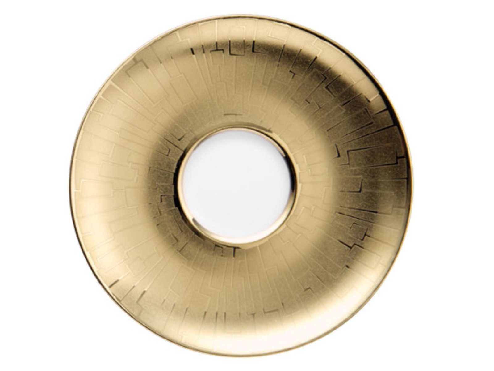 Rosenthal Espressotasse TAC Gropius Skin Gold Espressotasse 2tlg, Porzellan
