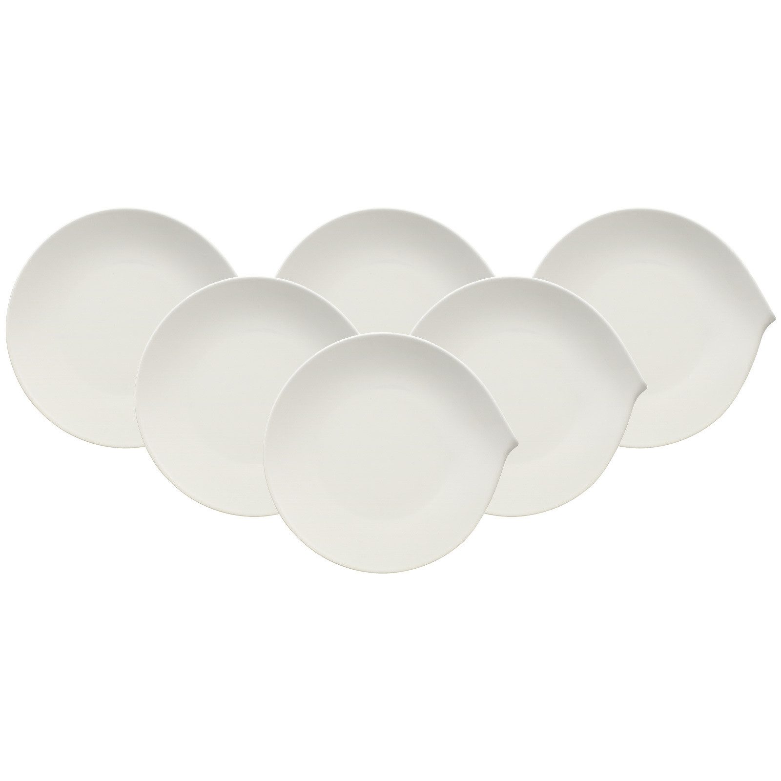 Villeroy & Boch Speiseteller Flow Speiseteller ø 27 cm 6er Set, (6 St)