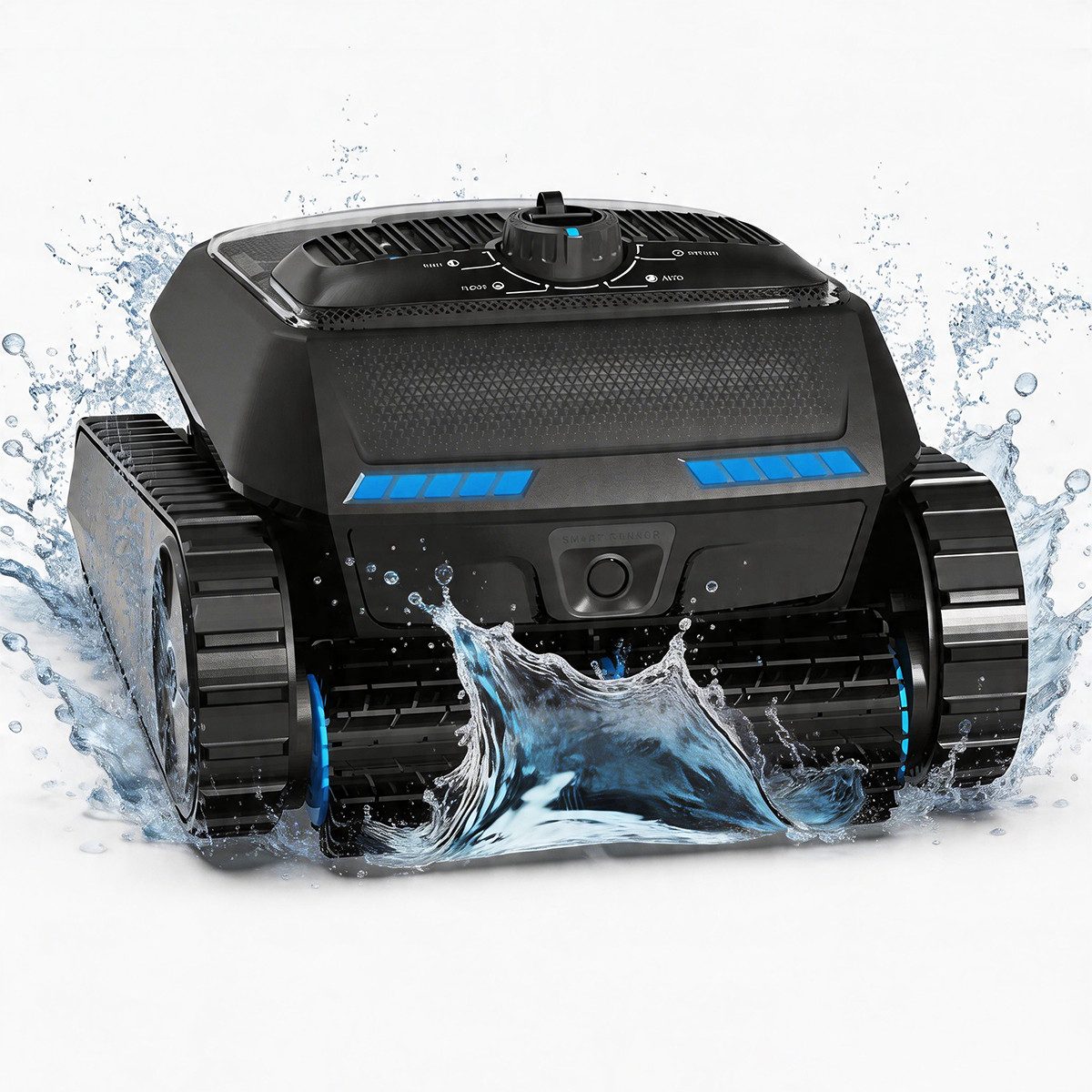 AIRROBO Poolroboter (2026Upgrade)kabelloser Poolroboter starker automatischer Poolreiniger, (für Boden & Wand & Wasserlinie, Geeignet für die meisten Schwimmbäder), groBer 4L Filterkorb, 150 Min Laufzeit, Zwei Jahre Garantie