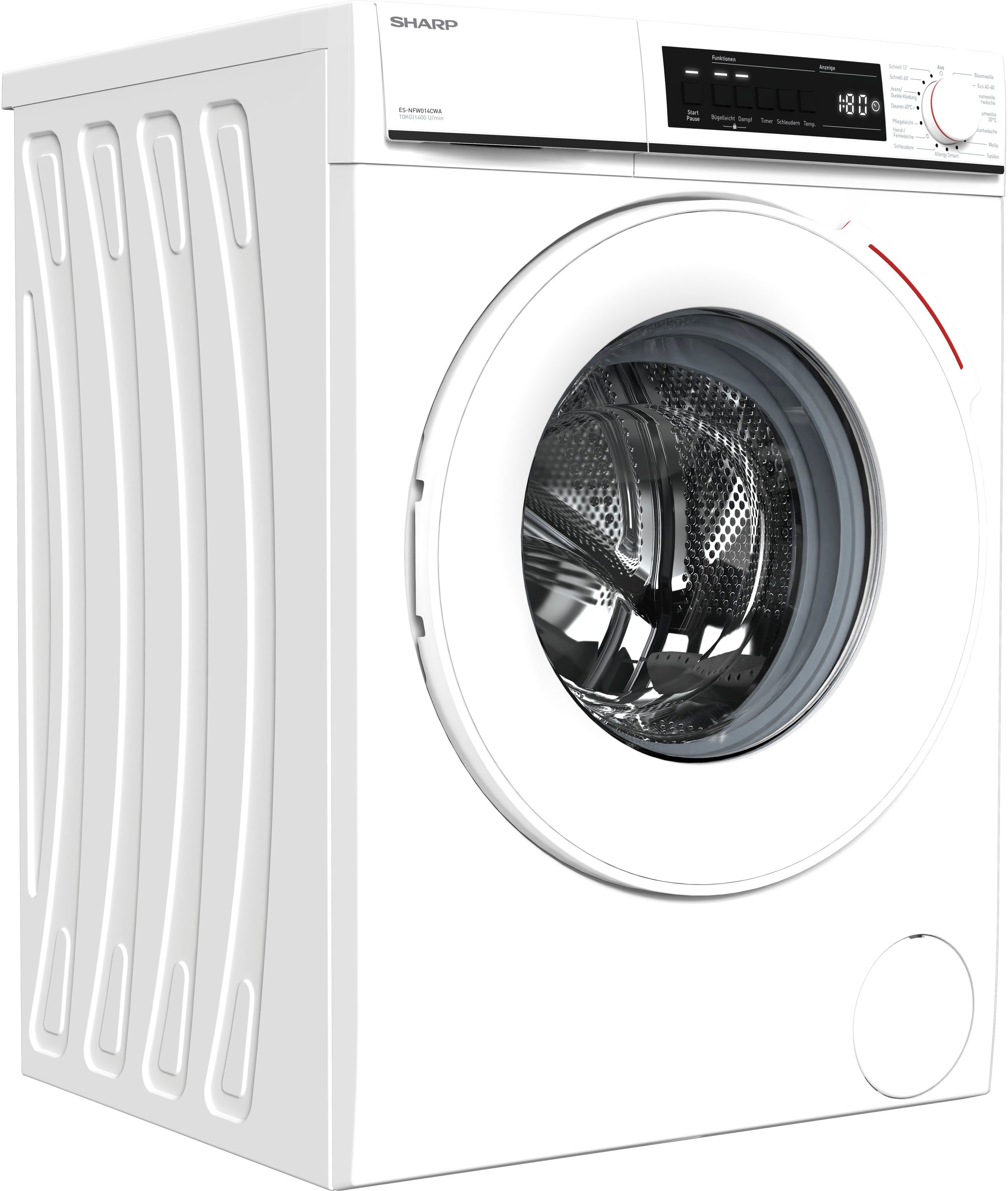 Sharp Waschmaschine ES-NFW014CWA-DE, 10 kg, 1400 U/min online kaufen | OTTO