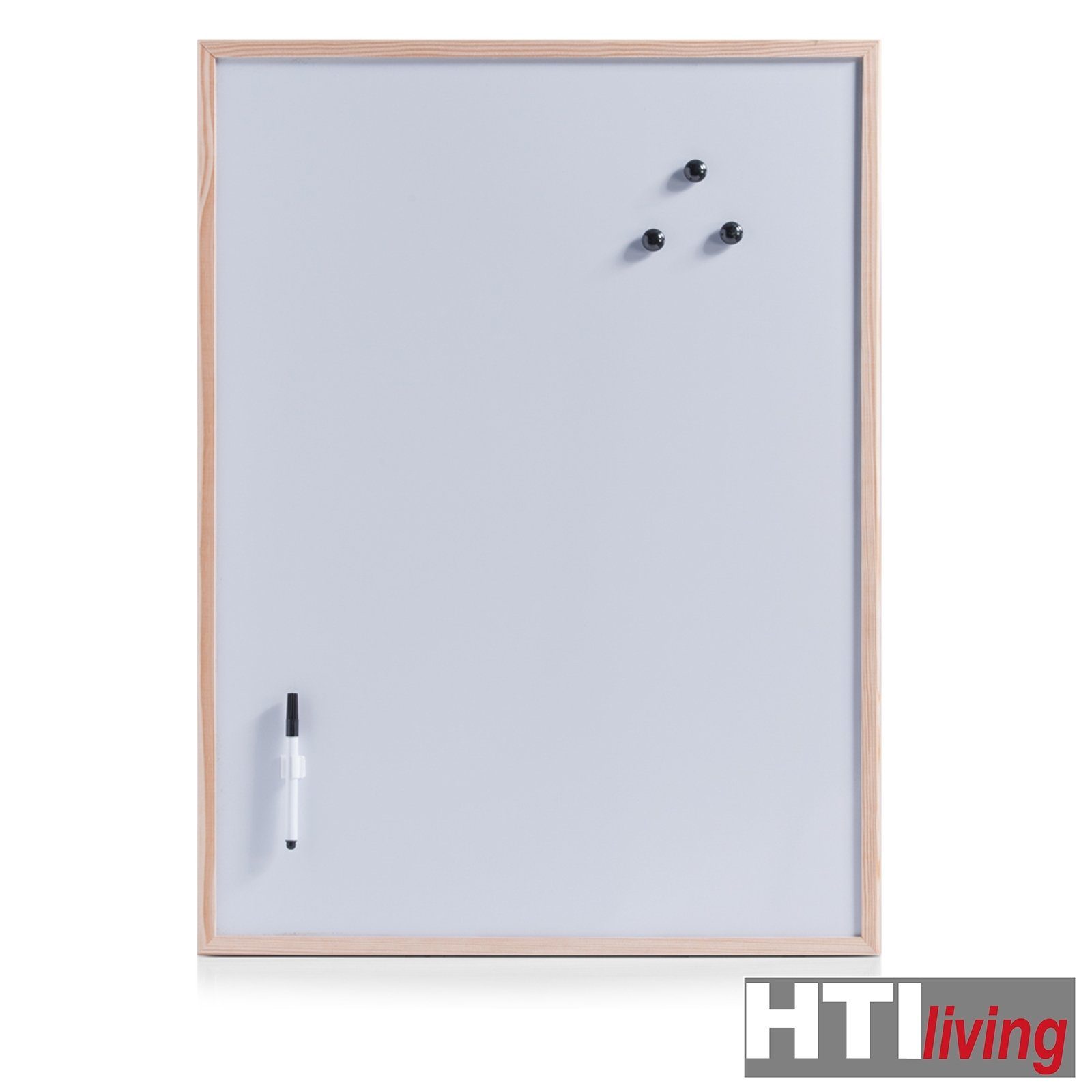 HTI-Living Pinnwand Magnettafel Set mit Magneten und Stift, Pinnwand  Memoboard Schreibtafel