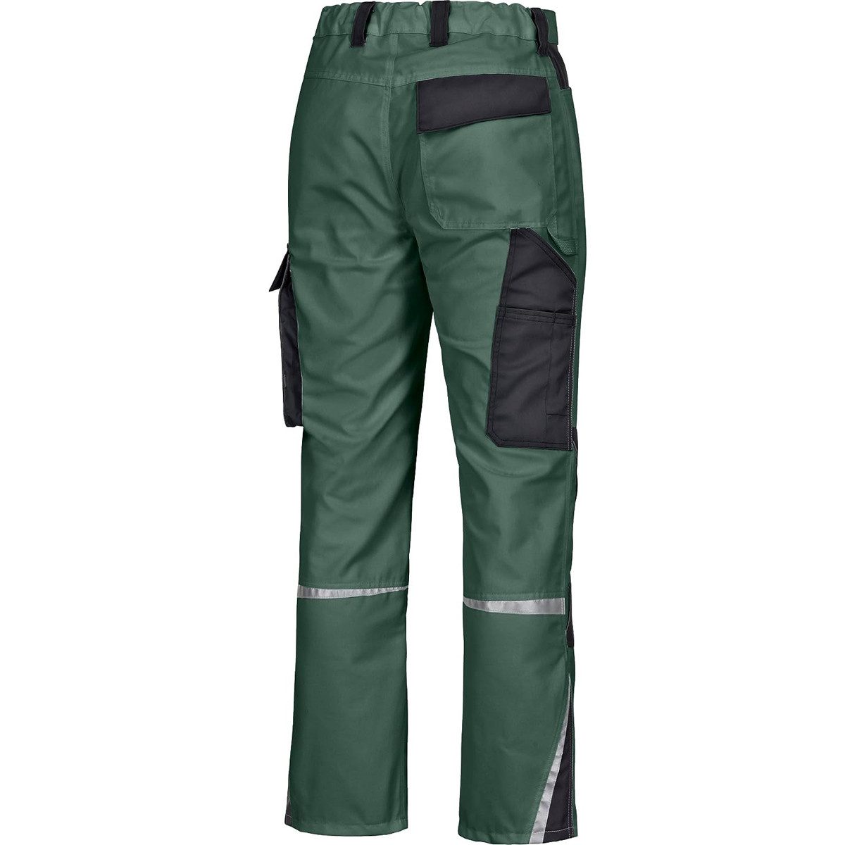 safety& more Arbeitshose Berufshose EXTREME, grün/schwarz, L