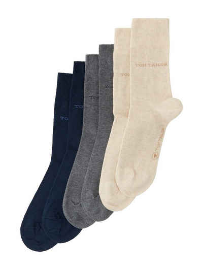 TOM TAILOR Socken »Basic Socken im Sechserpack«