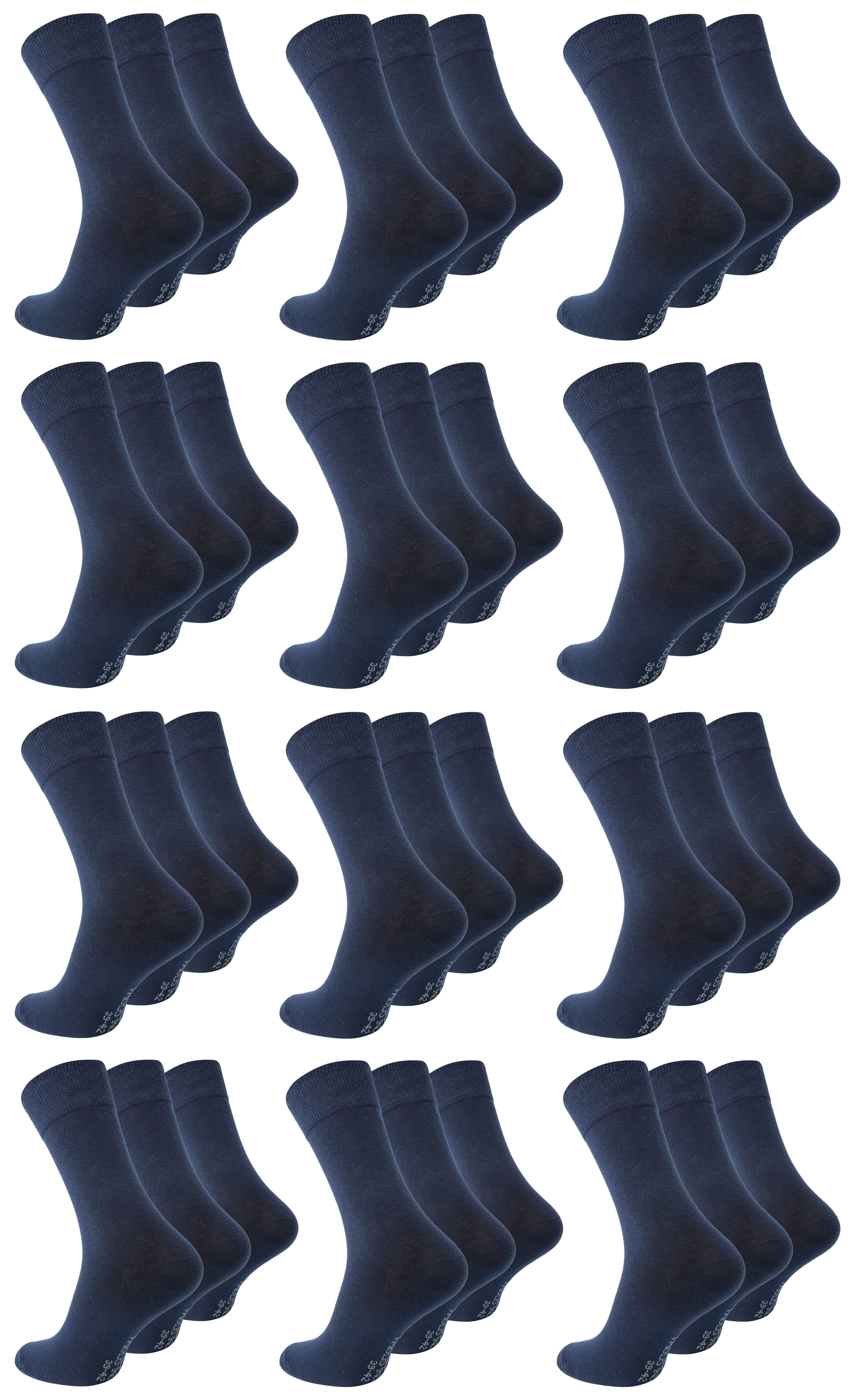 Paolo Renzo Businesssocken (36-Paar) Atmungsaktive Herren günstig online kaufen