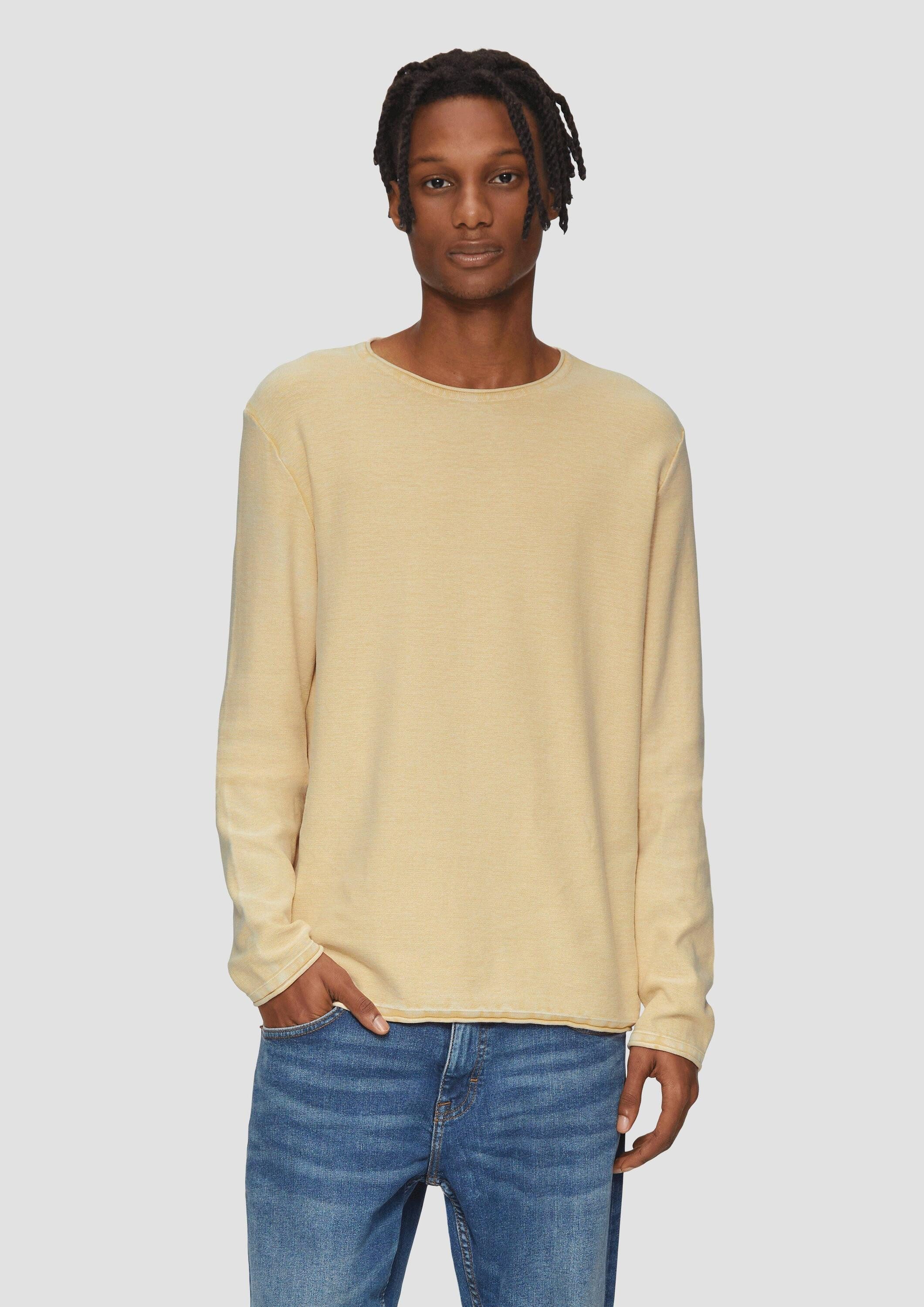 QS Longpullover Strickpullover (1-tlg) günstig online kaufen