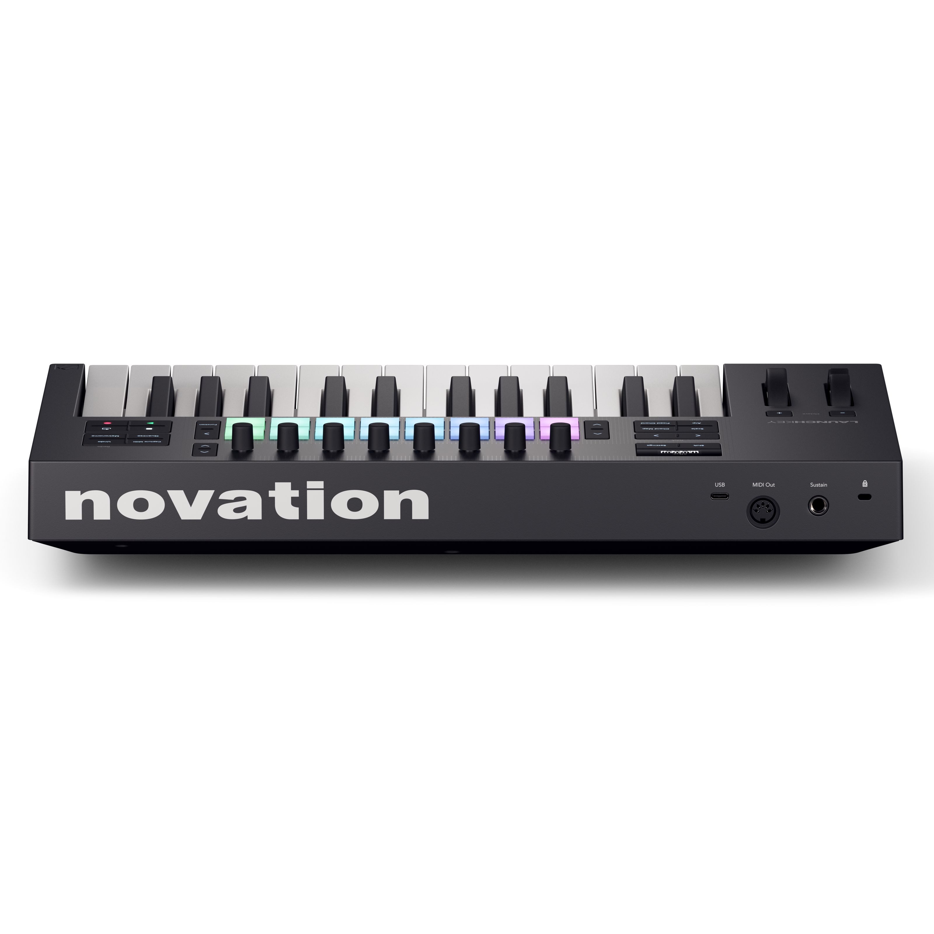 Novation Masterkeyboard (Masterkeyboards, MIDI-Keyboard 25), Launchkey 25 MK4 - Midi Keyboard
