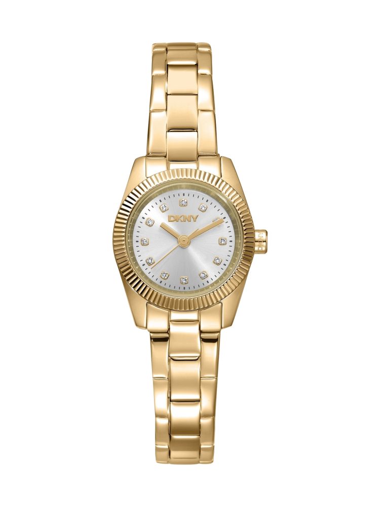 DKNY Quarzuhr DKNY Mini Gold Stainless Steel mini gold stainless steel DK1L125M0025