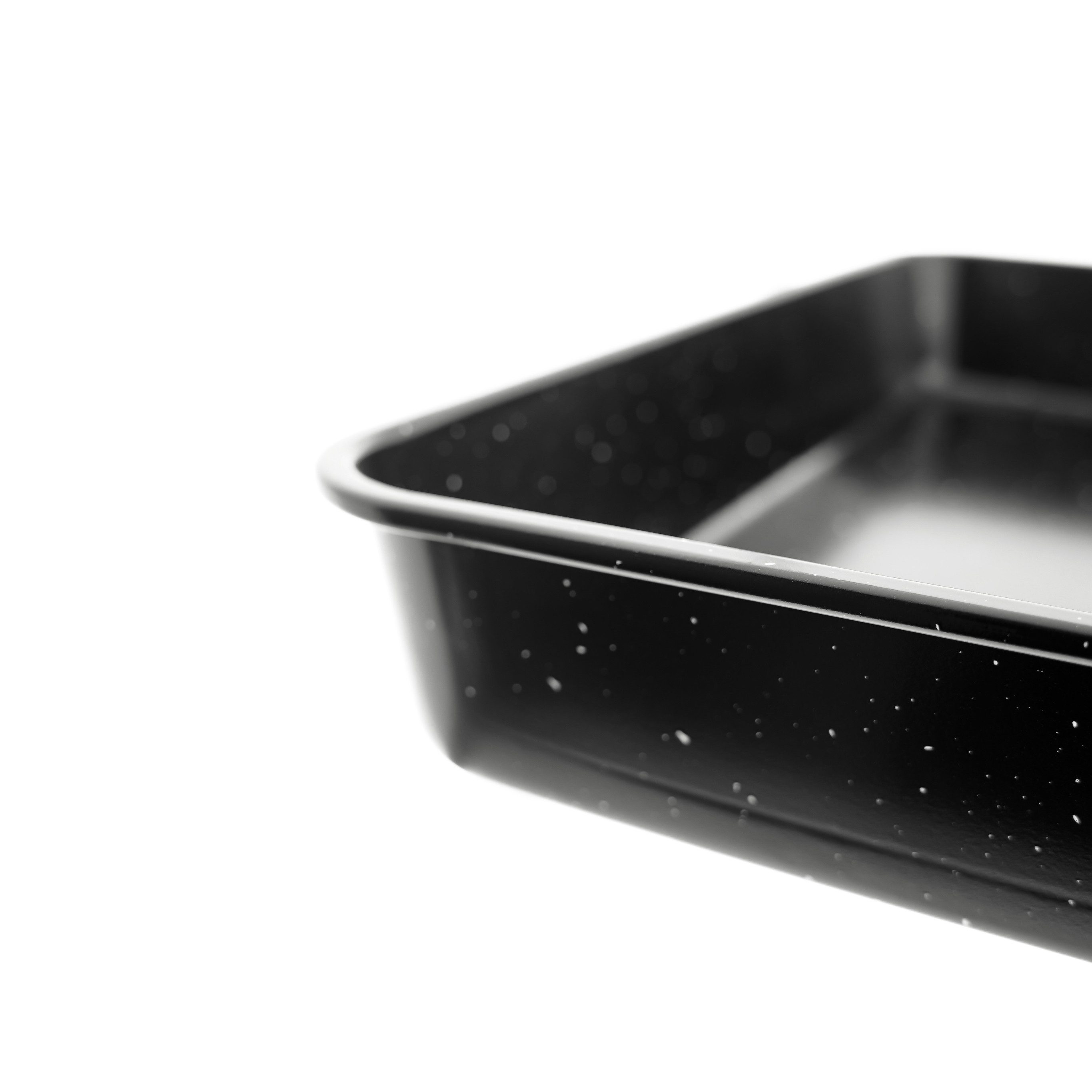 Almina Backblech /Backform aus Granit 40x40x6 cm in Schwarz Eckig, Granit – Bild 3 von 4
