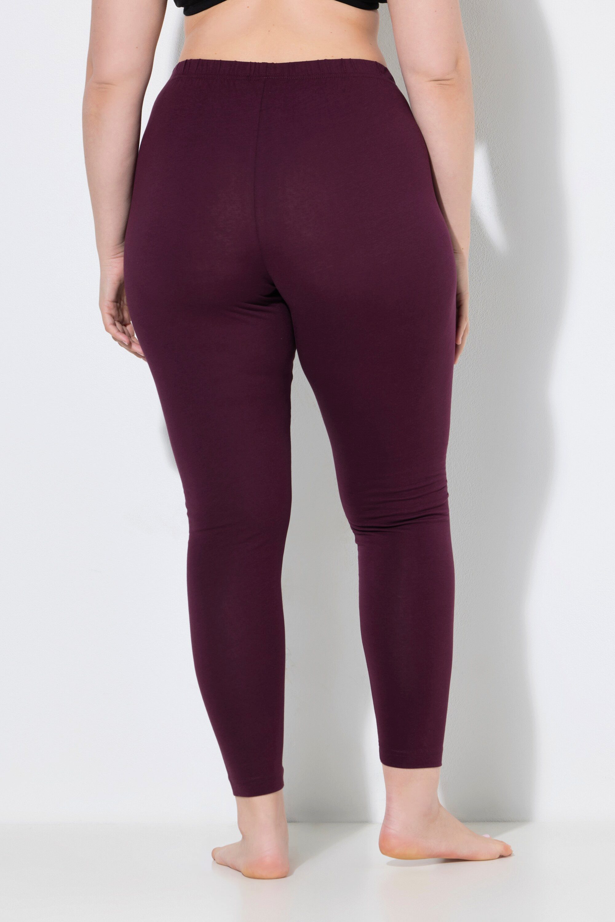 Ulla Popken Leggings Leggings Skinny Elastikbund OEKO-TEX Bestseller – Bild 3 von 4