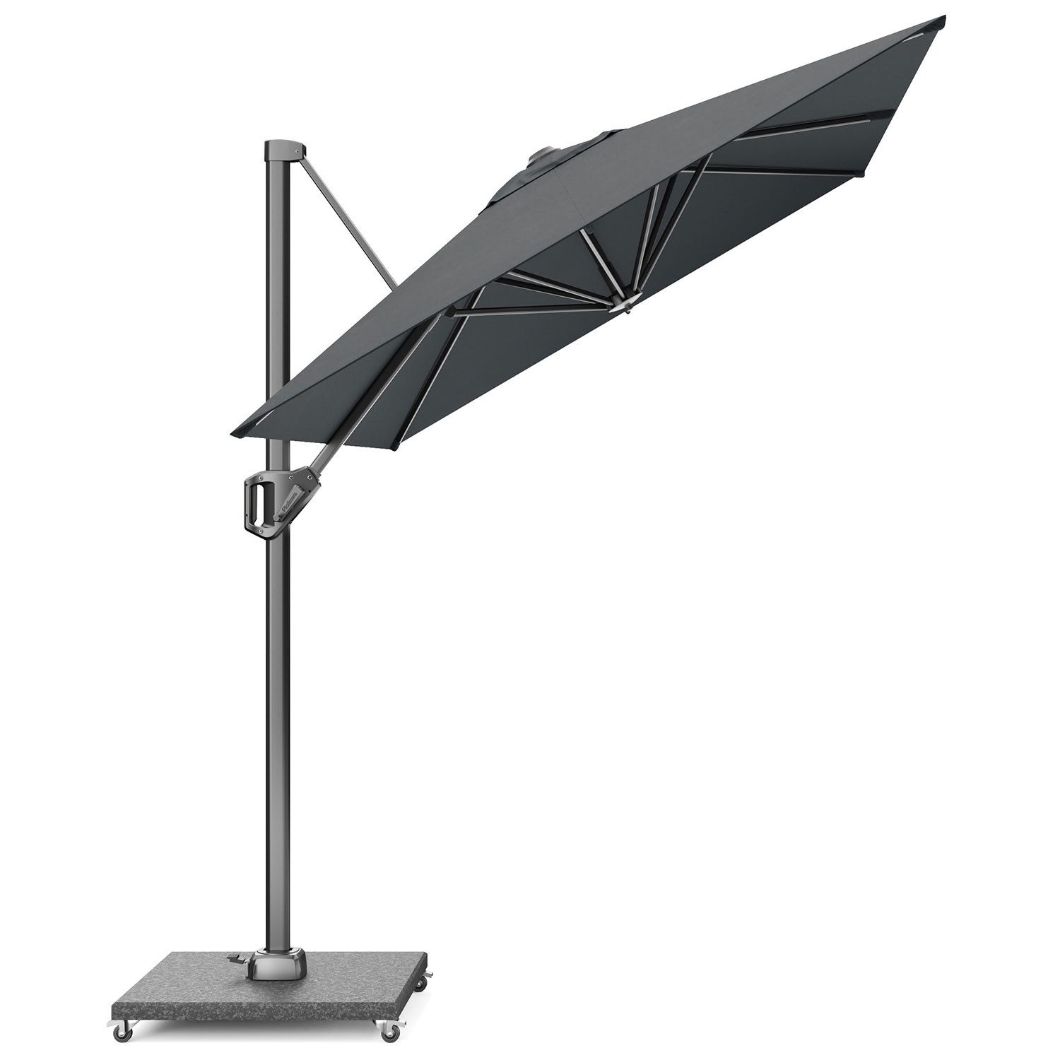 Platinum Sonnenschirm eckig Voyager T¹ Basic 360° kippbar, LxB: 300x200 cm