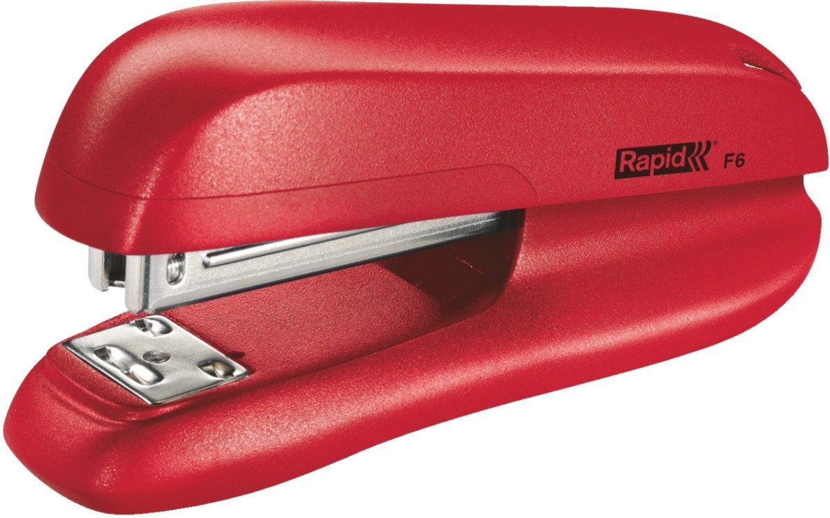 Rapid Heftgerät Heftgerät F6 bis 20 Blatt rot