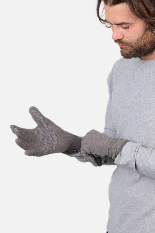 Heather Fleece Barts Barts Fleecehandschuhe Accessoires Grey Gloves