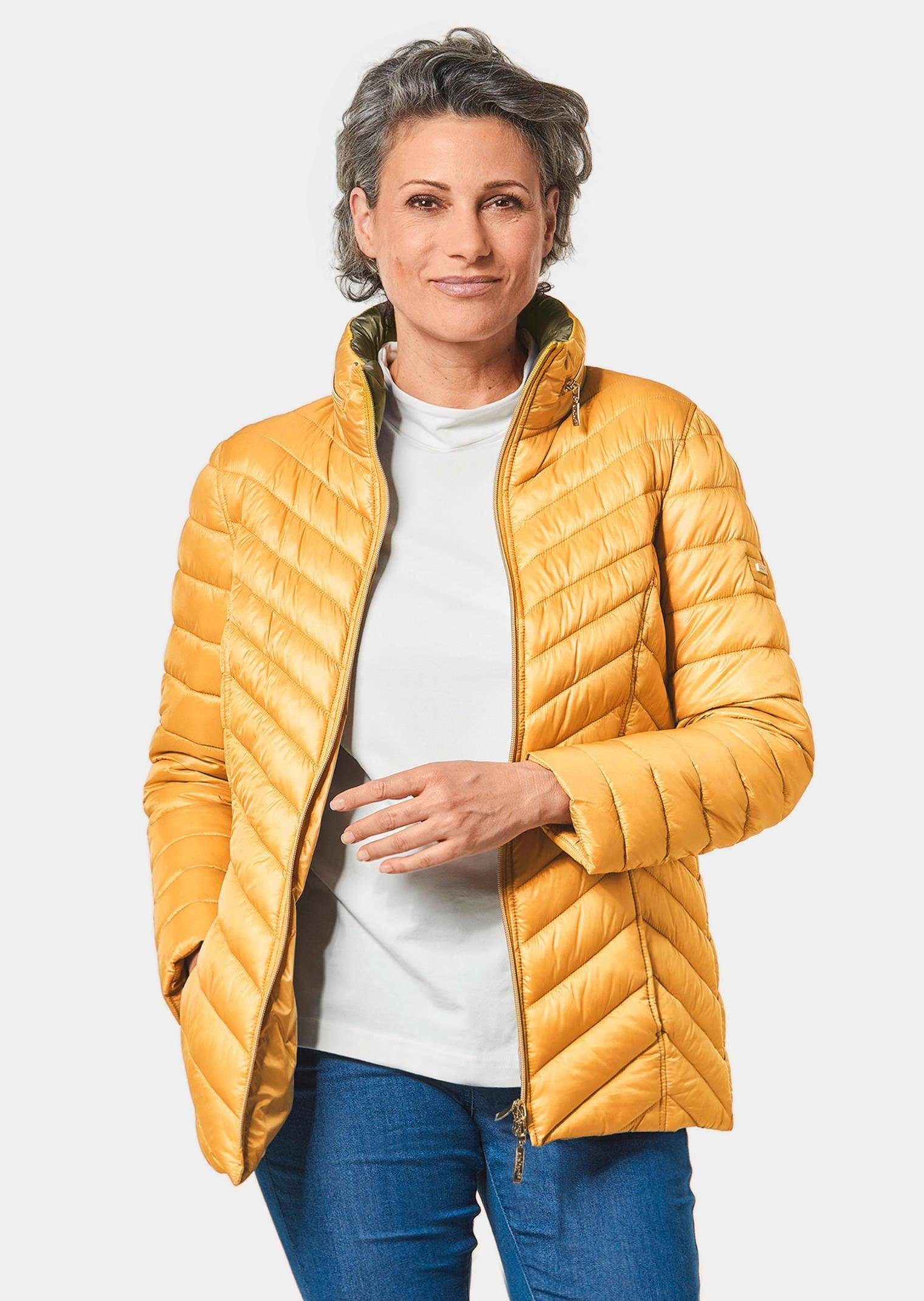 GOLDNER Steppjacke Kurzgröße: safran