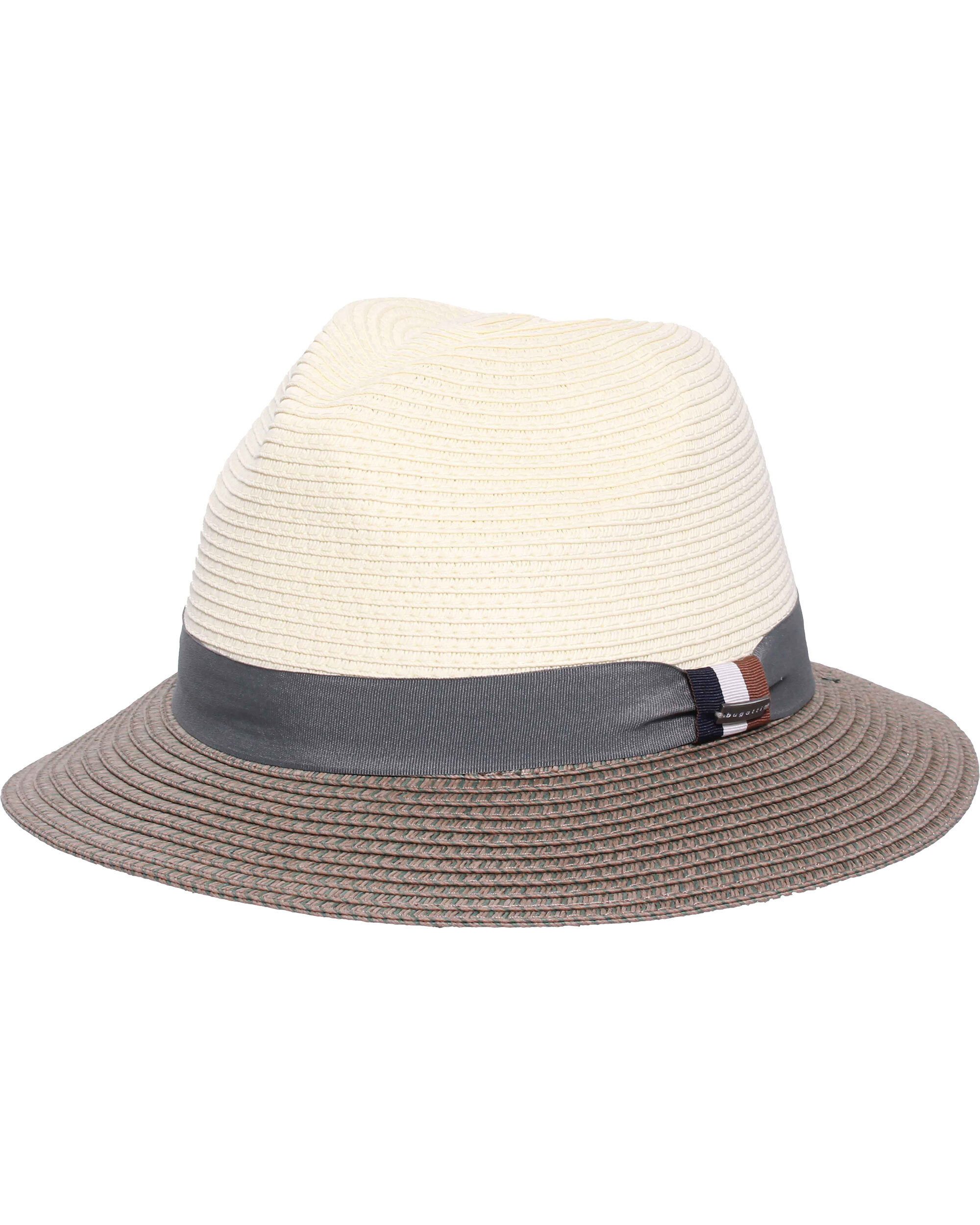bugatti Fedora Zweifarbiger bugatti Sommer-Fedora mit Hutband (keine)
