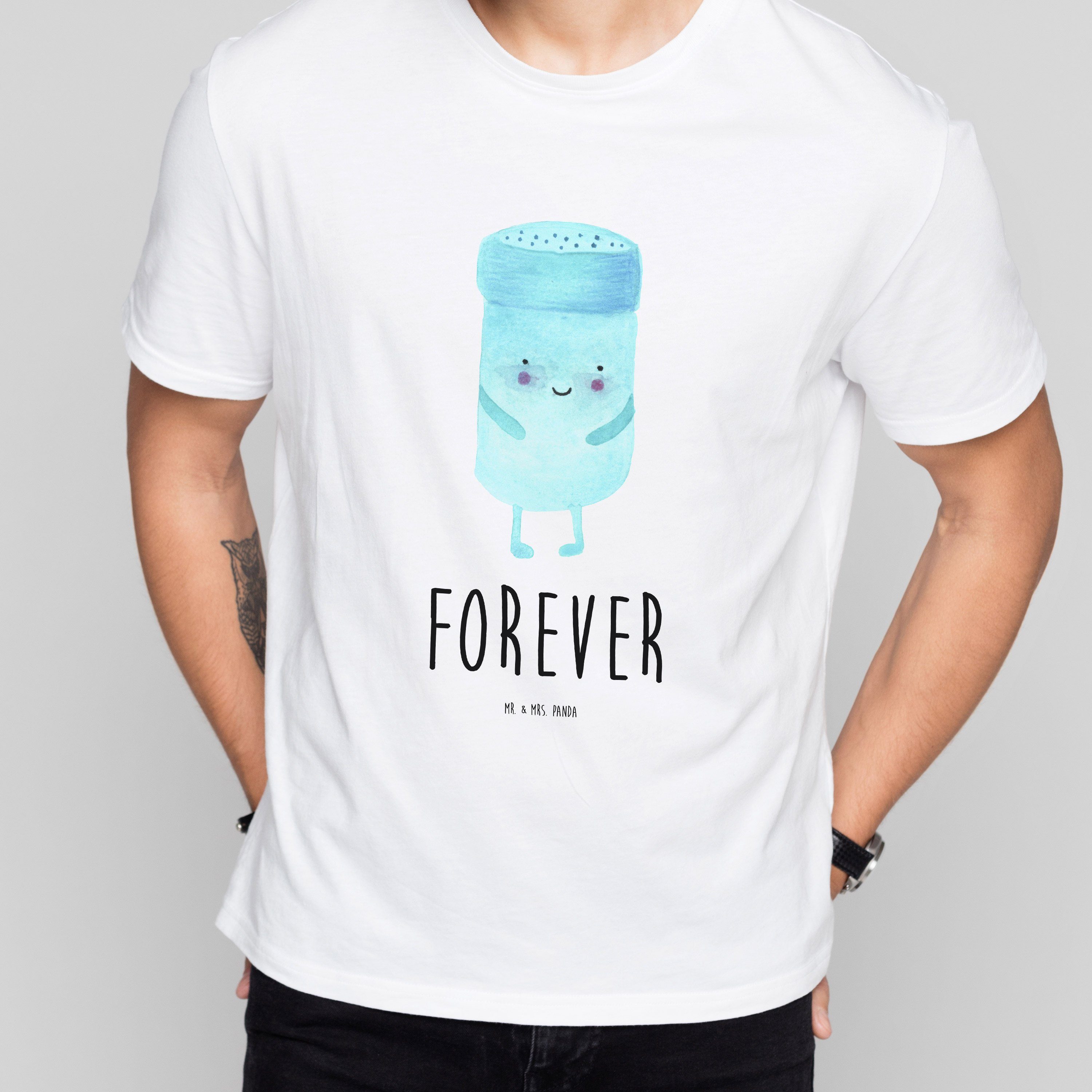 T-Shirt BestFriends-Salt - Weiß - Shirt, T-Shirt (1-tlg)