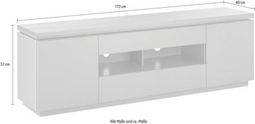 MCA furniture Lowboard PALAMOS Lowboard, Türen mit Dämpfung