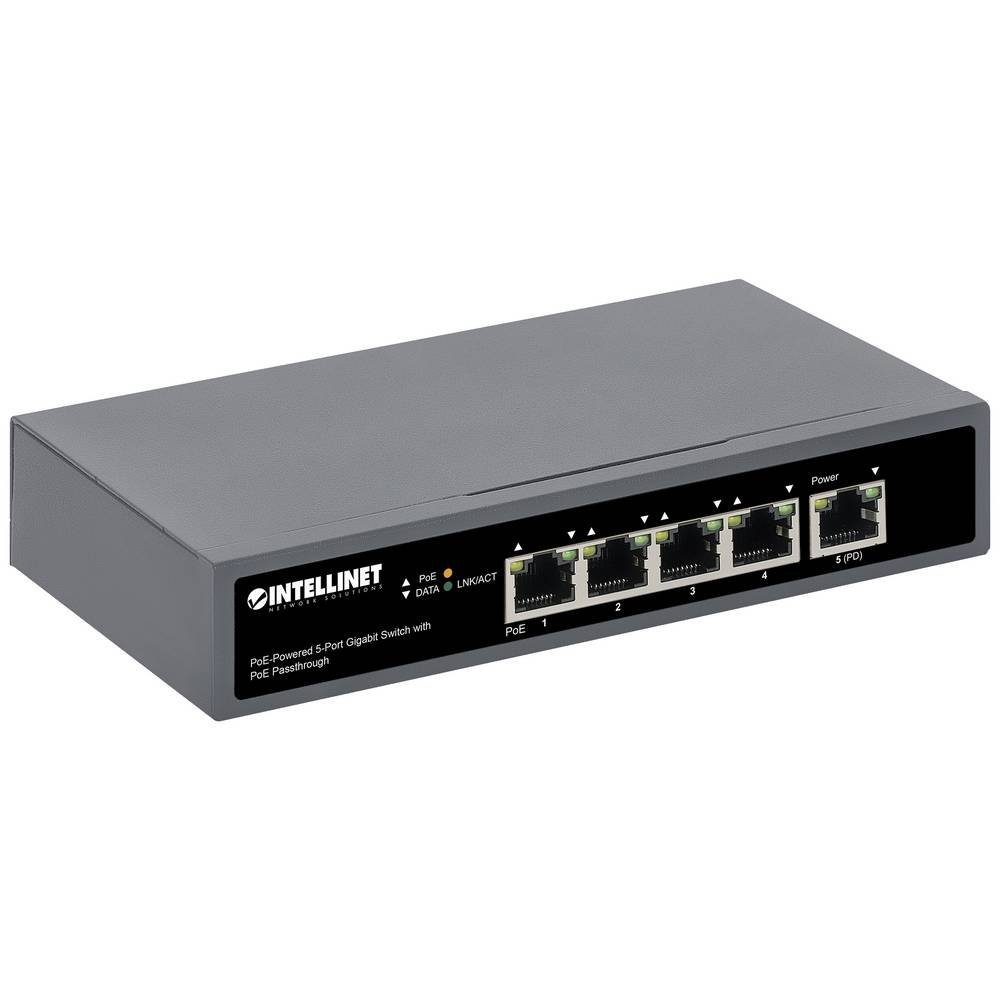 Switch Intellinet PoE-Passthrough Netzwerk-Switch mit