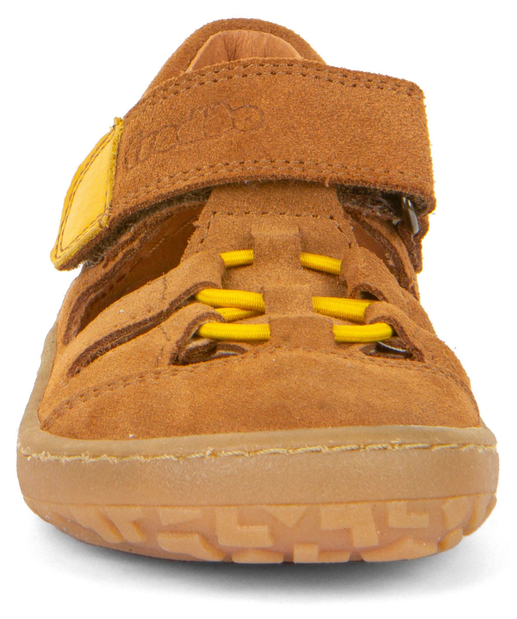froddo® Barfußschuh Sandale Sommerschuh, Klettschuh, Sandale mit Klettverschluss