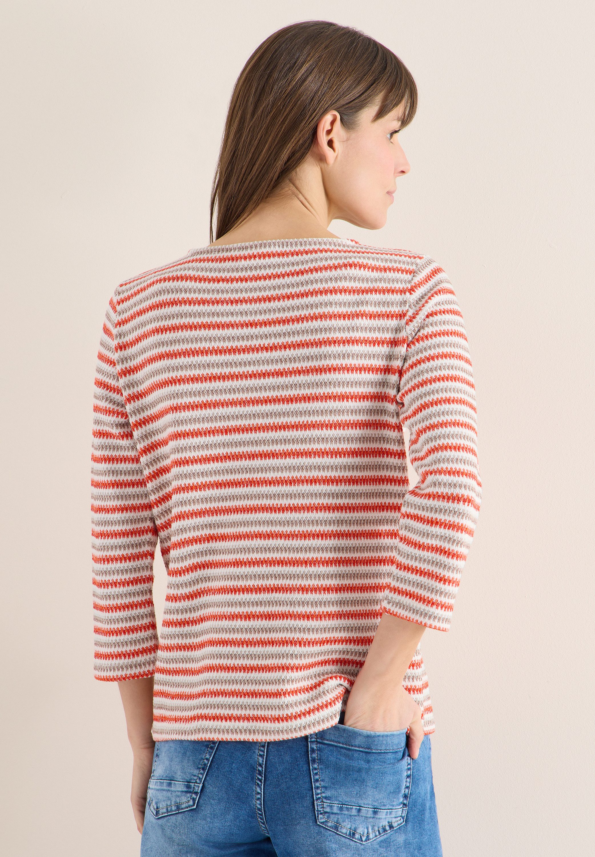 CECIL 3/4-Arm-Shirt mit 3/4 Ärmeln – Bild 3 von 5