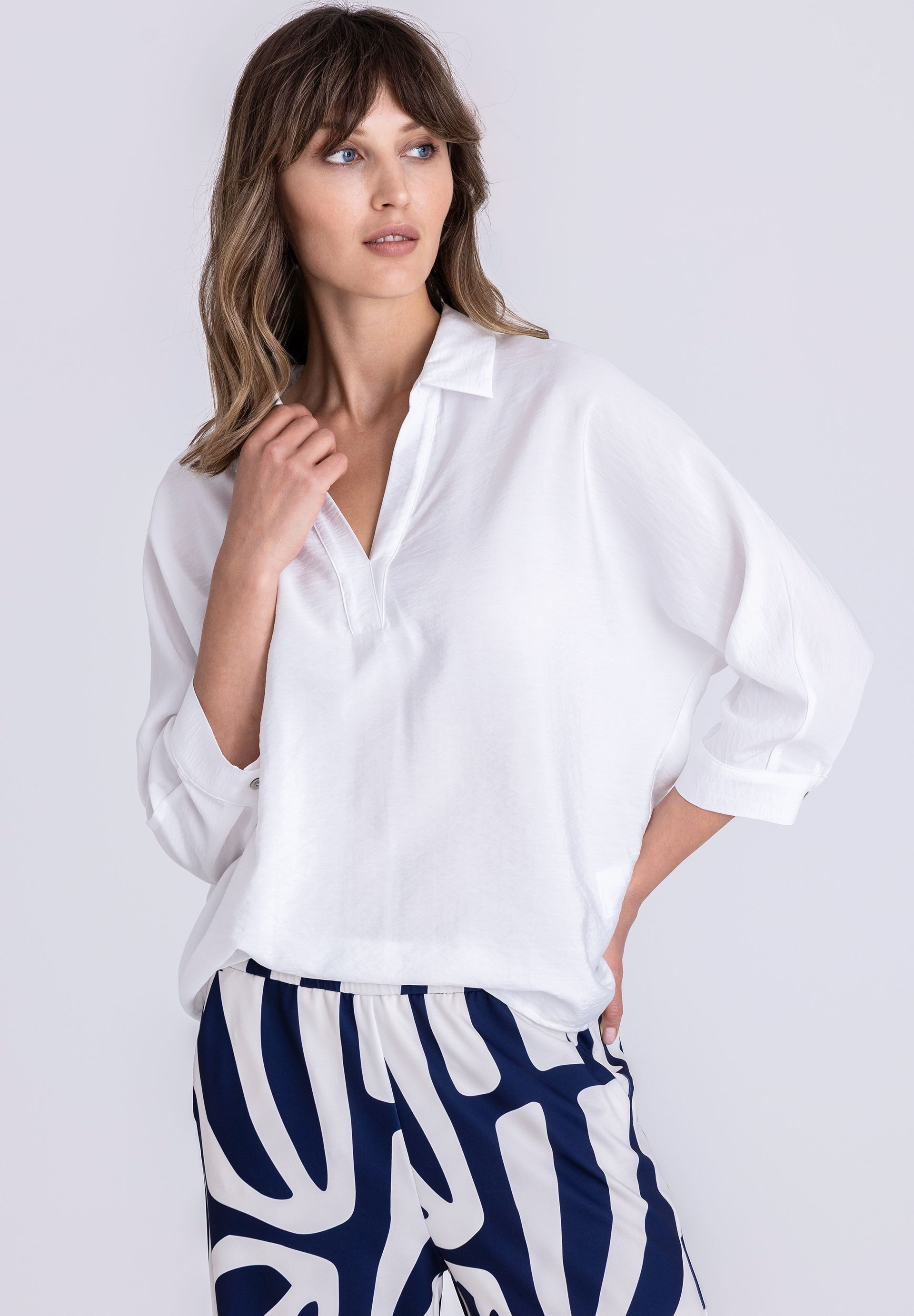 TUZZI Klassische Bluse mit Manschetten