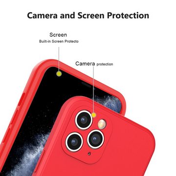 König Design Handyhülle Apple iPhone 12 Pro Max, Schutzhülle Schutztasche Case Cover Etuis 360 Grad