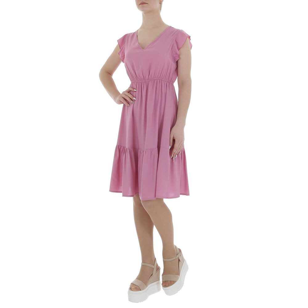Ital-Design Sommerkleid Damen Freizeit (85941296) Rüschen günstig online kaufen