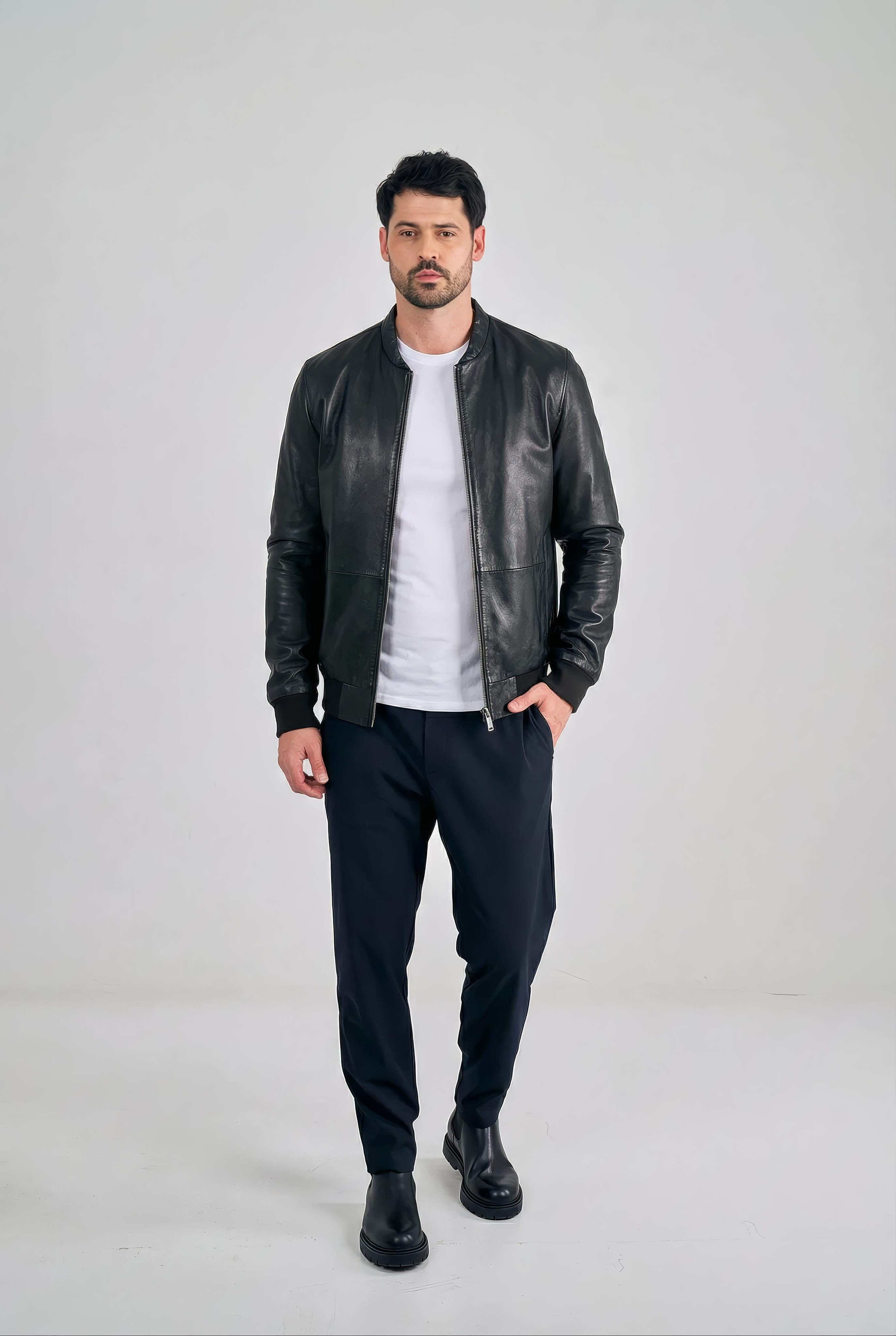Freaky Nation Lederjacke Be Fenno-FN SSW