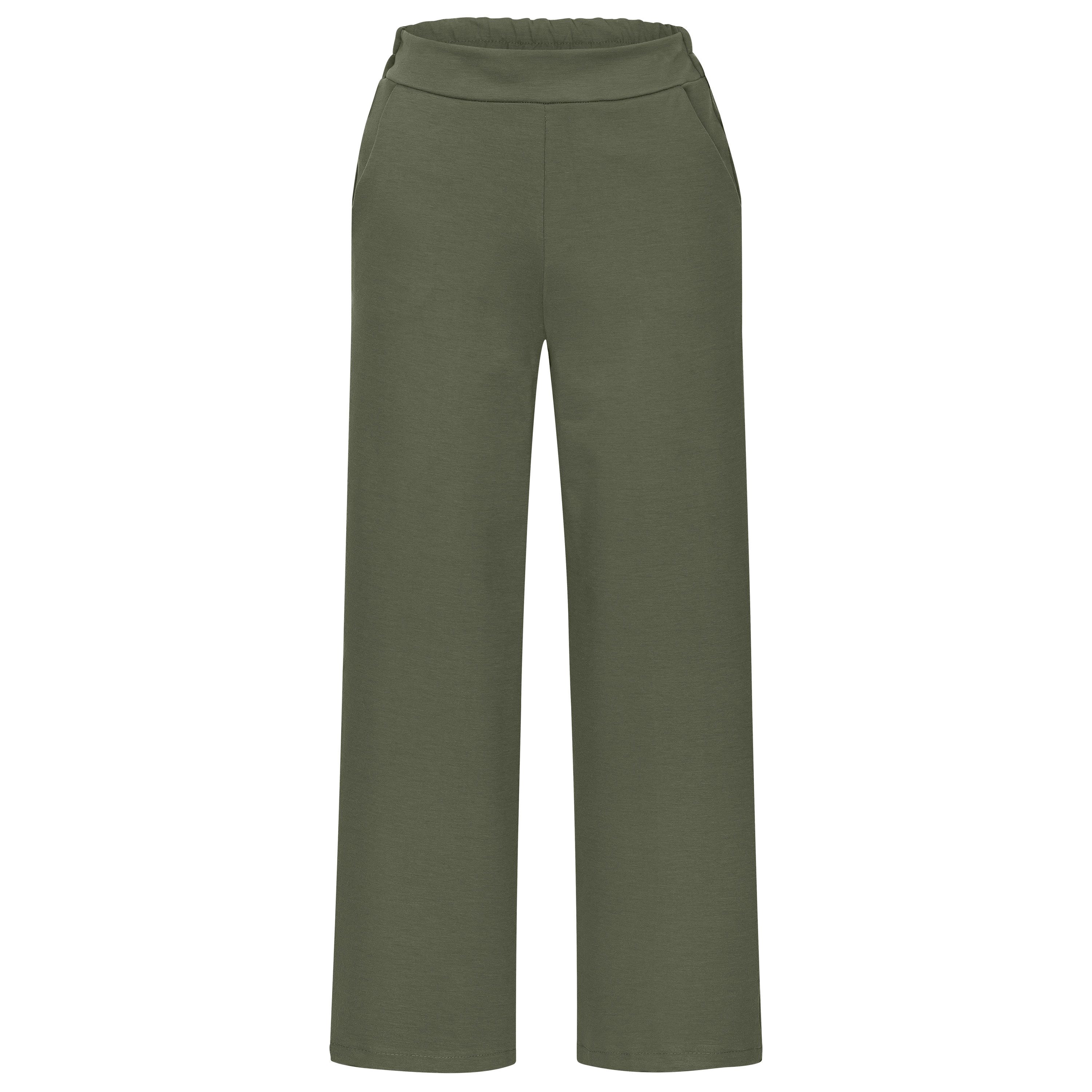 Lacamia Stretch-Hose - Jerseyhose, weites Bein, günstig online kaufen