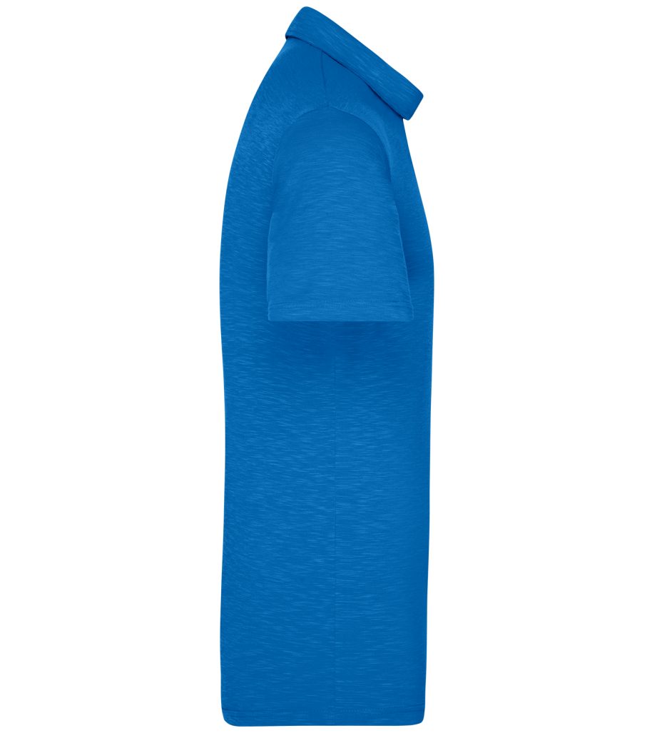 (Doppelpack, Poloshirt JN752 Herren Single-Jersey 2er-Pack) & Flammgarn Doppelpack Nicholson Attraktives Funktionspolo im James bright-blue Poloshirt