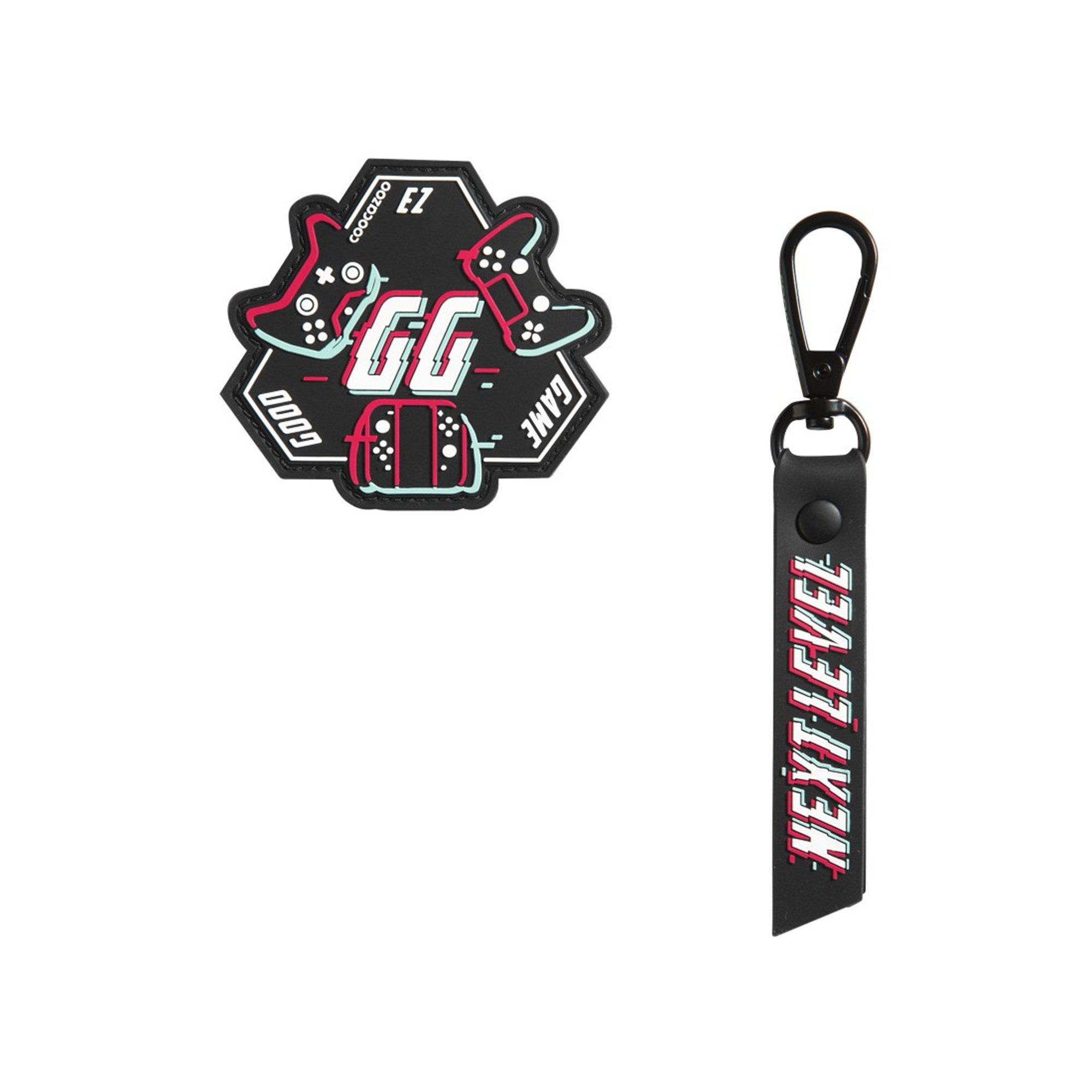 coocazoo Taschenanhänger COLOUR UP-Set, Anhänger Clip-Patch (2-St)