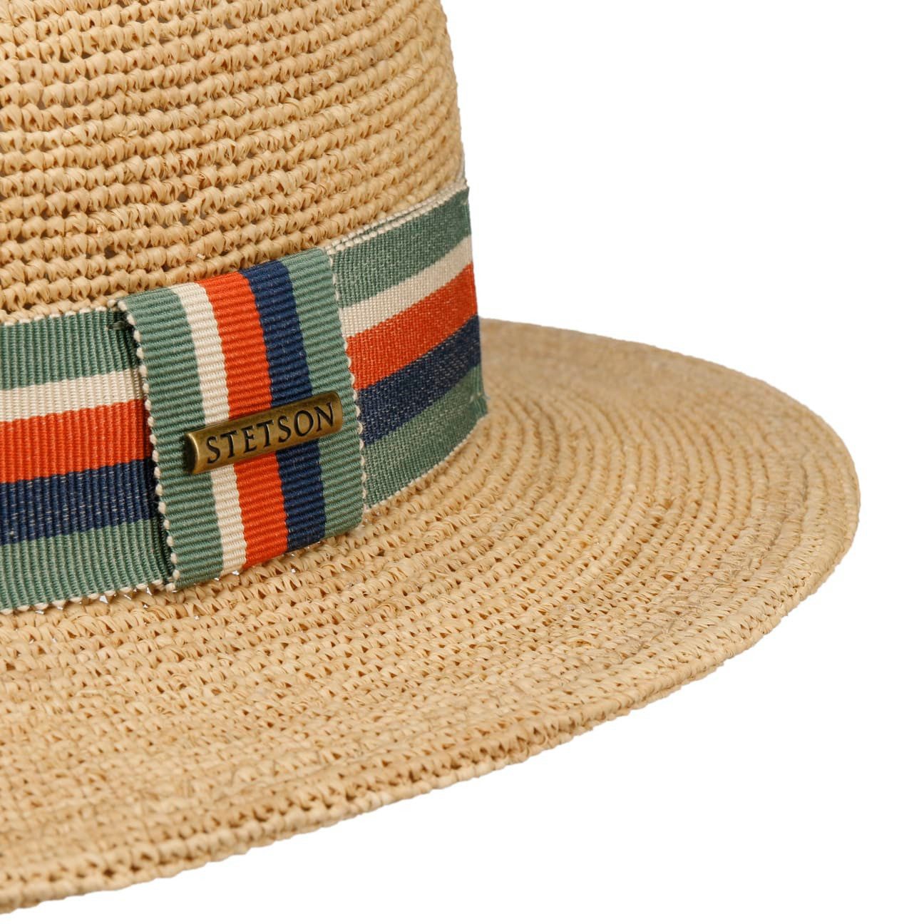 Stetson Sonnenhut (1-St) Strohhut mit Ripsband