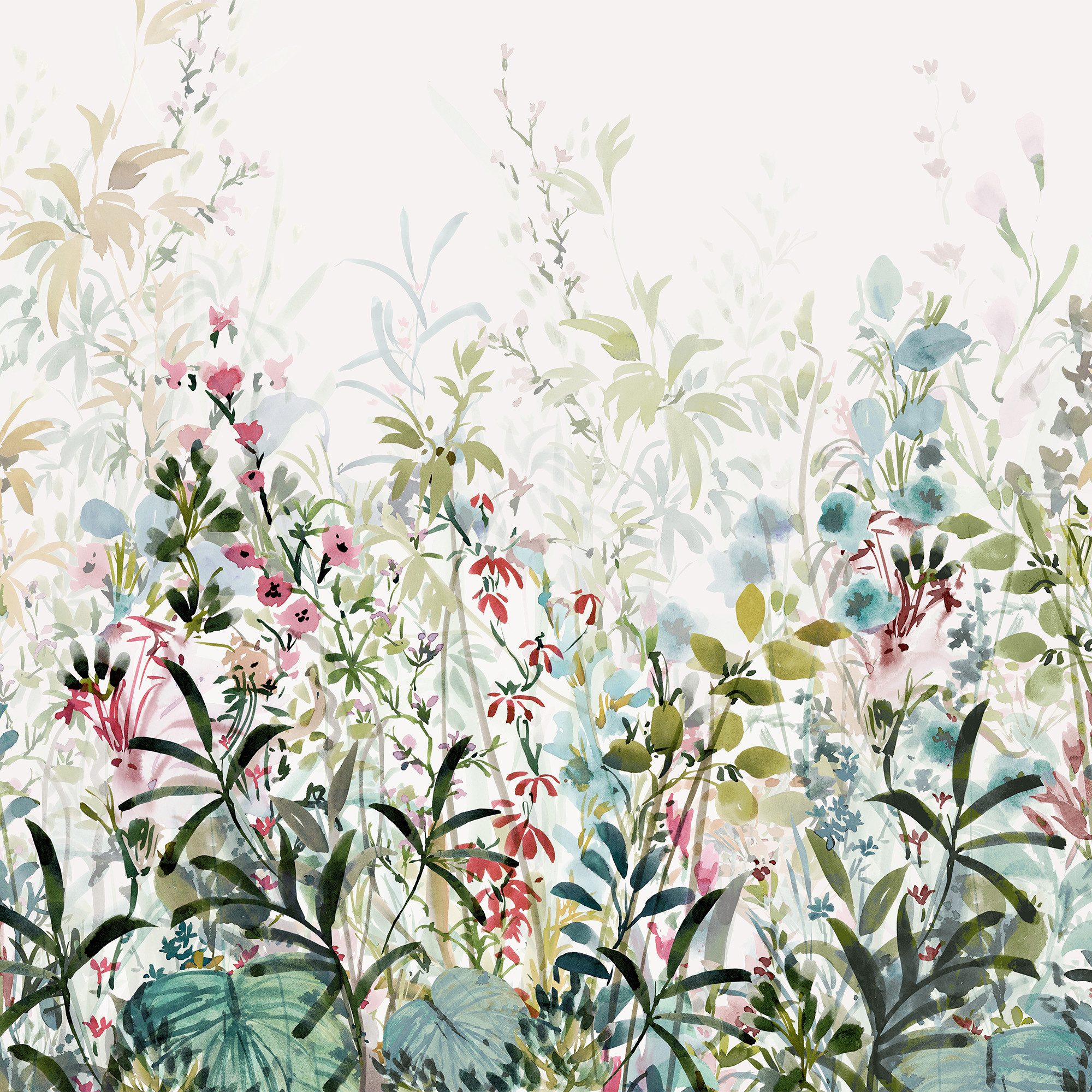 LAURA ASHLEY Vliestapete Summer Palace, glatt, günstig online kaufen
