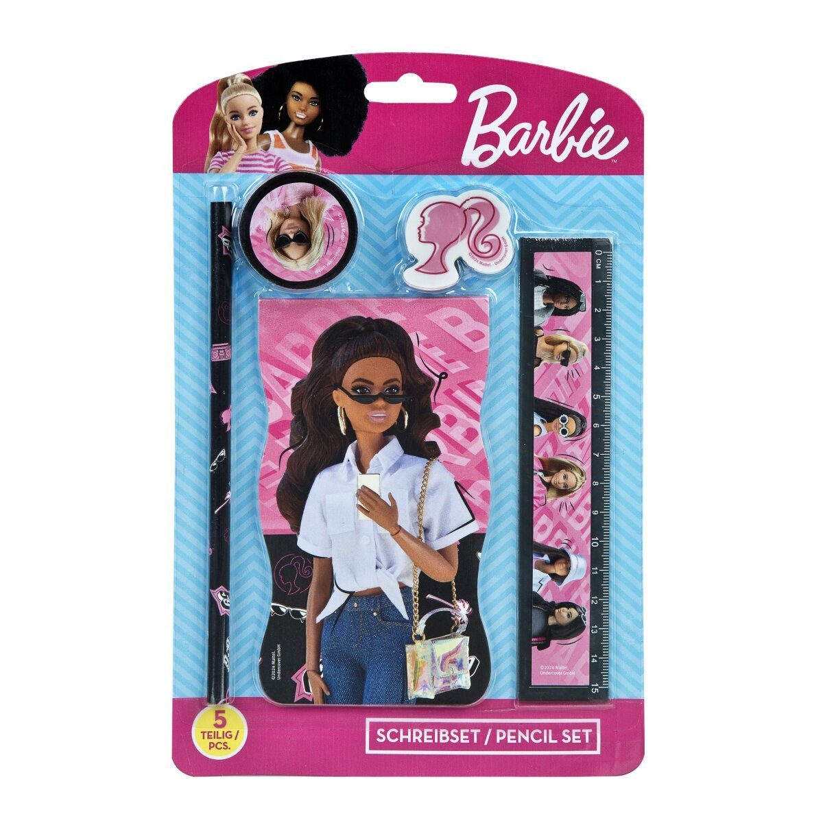 Barbie Kreativset Barbie Schreibset Kreatives Zubehör für kleine Künstler