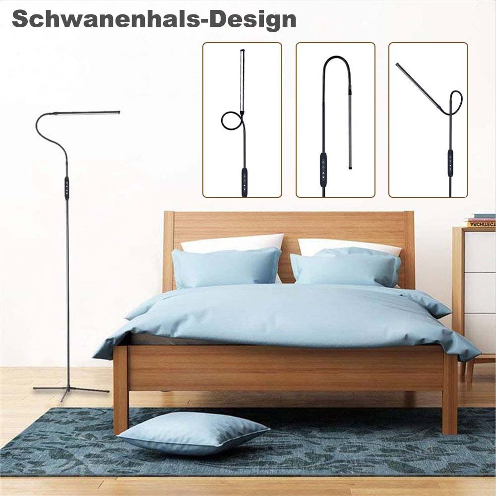 LMaxhome LED Stehlampe Stehleuchte Dimmbar Leselampe günstig online kaufen