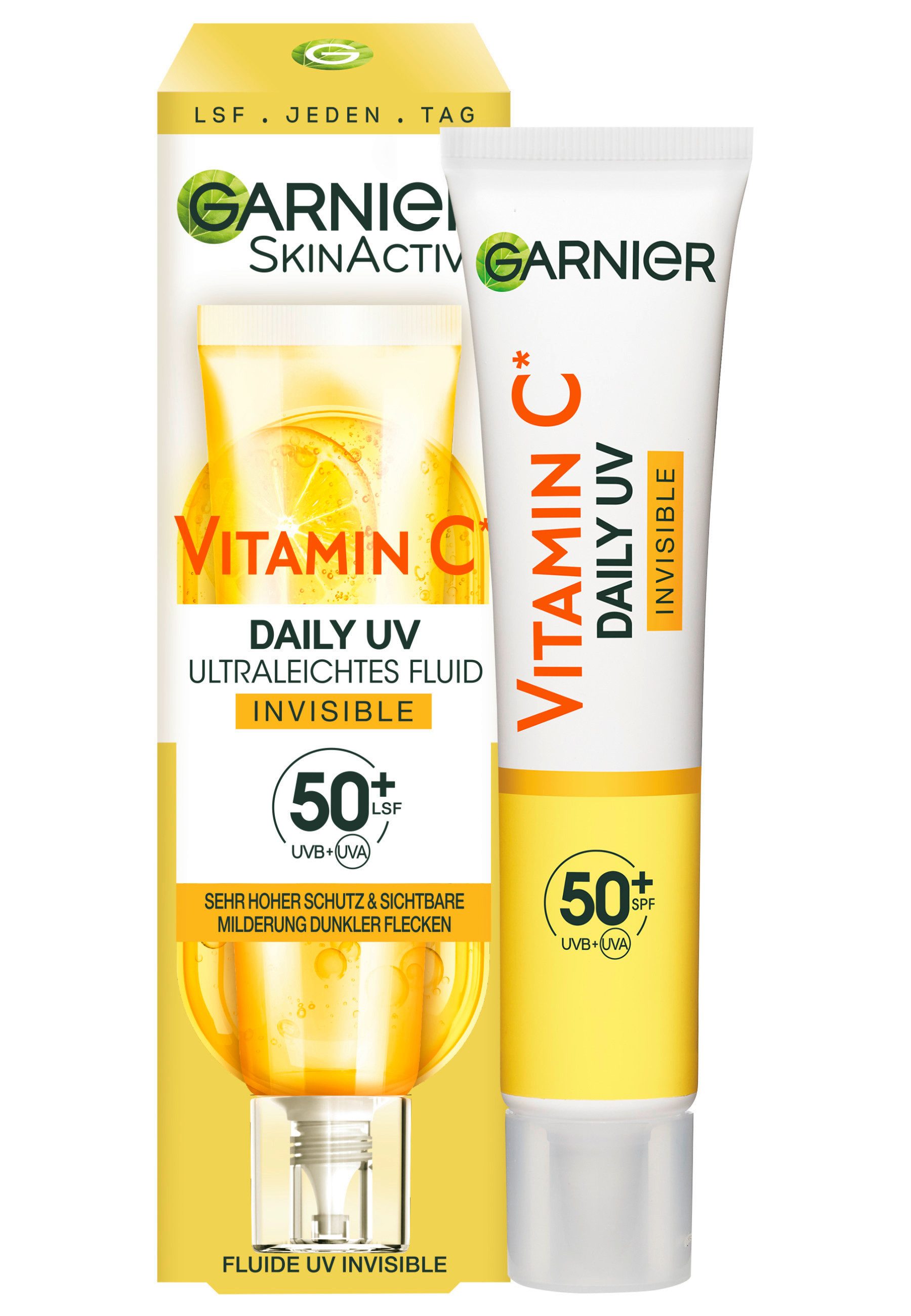 Gesichtsfluid Skinactive Vitamin C Daily Uv Ultraleichtes Fluid