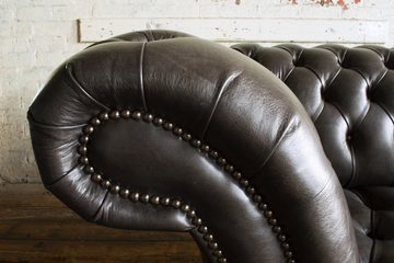 JVmoebel Chesterfield-Sofa, Chesterfield Design Luxus Polster Sofa Couch Sitz Garnitur