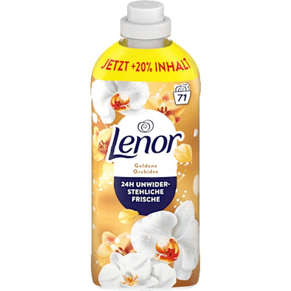 LENOR Lenor GOLDENE ORCHIDEE Weichspüler flüssig, 1,491 l Weichspüler