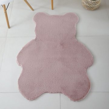 Kinderteppich Kinder Teppich Carlo Rosa, Teppich Boss, Bärenform, Höhe: 25 mm