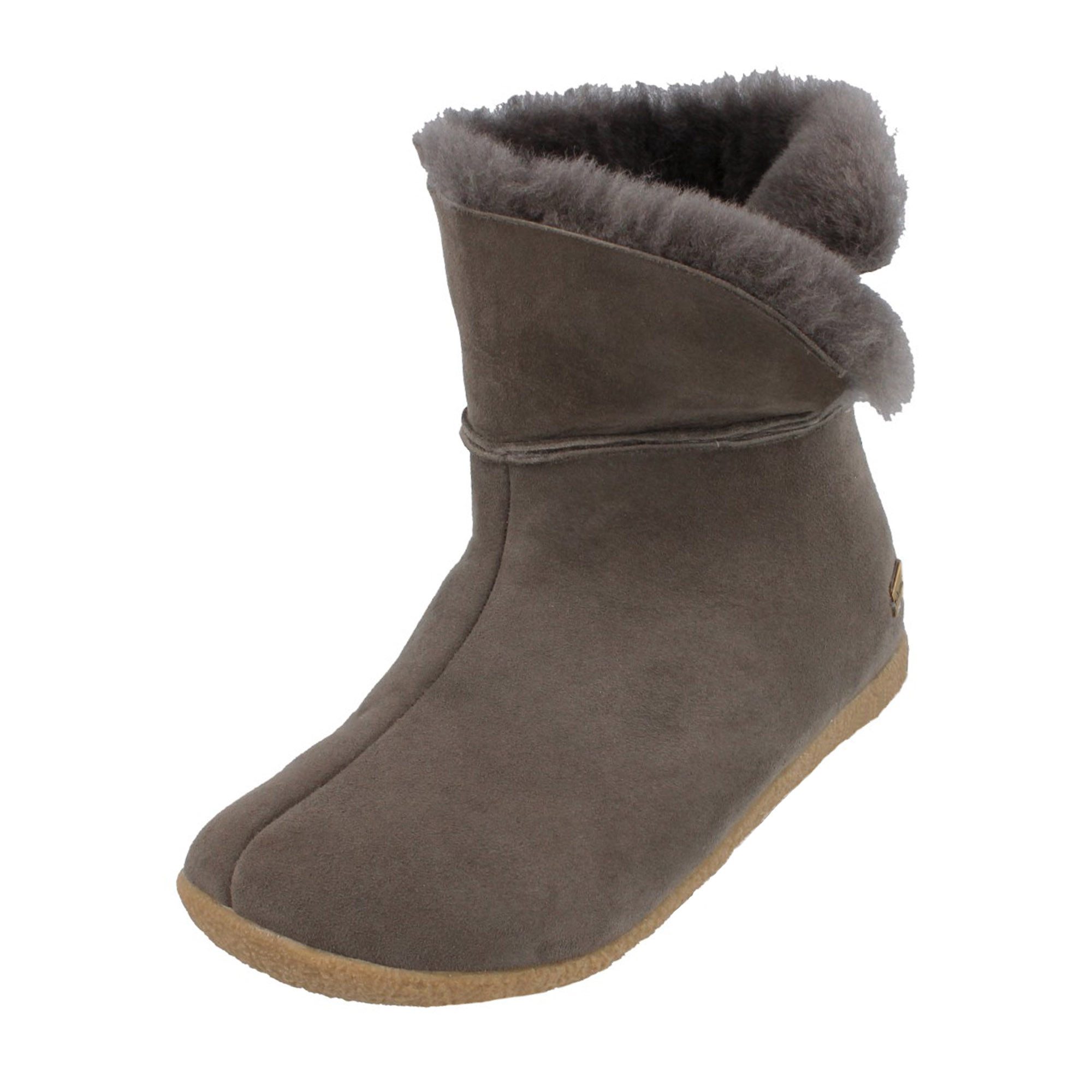 Haflinger Lemmi Lammfell Hausschuhe Stiefel Unisex Hausschuh