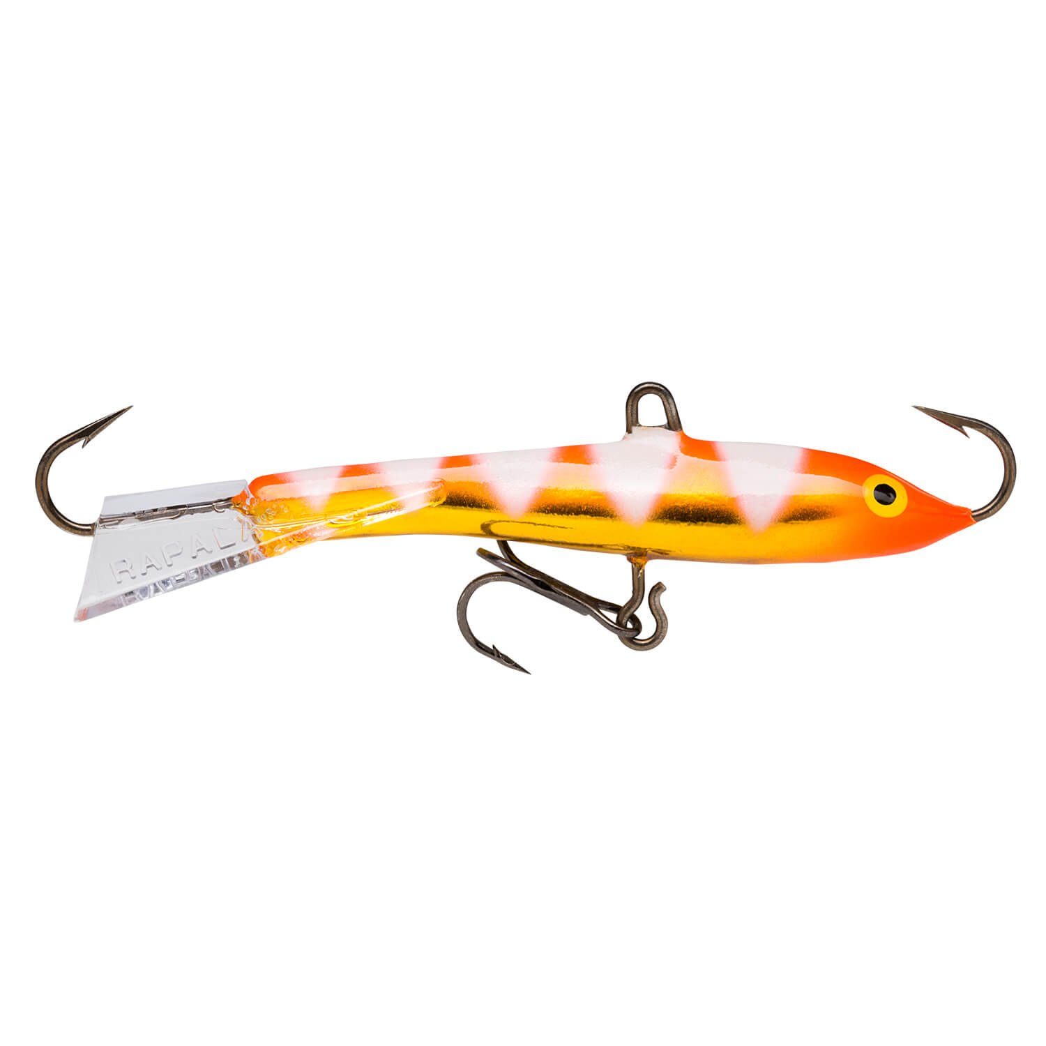 Rapala Kunstköder Rapala Jigging Rap Jig sinkend 5cm 9g, (1-St) GZFR Glow Zebra Fluorescent Red