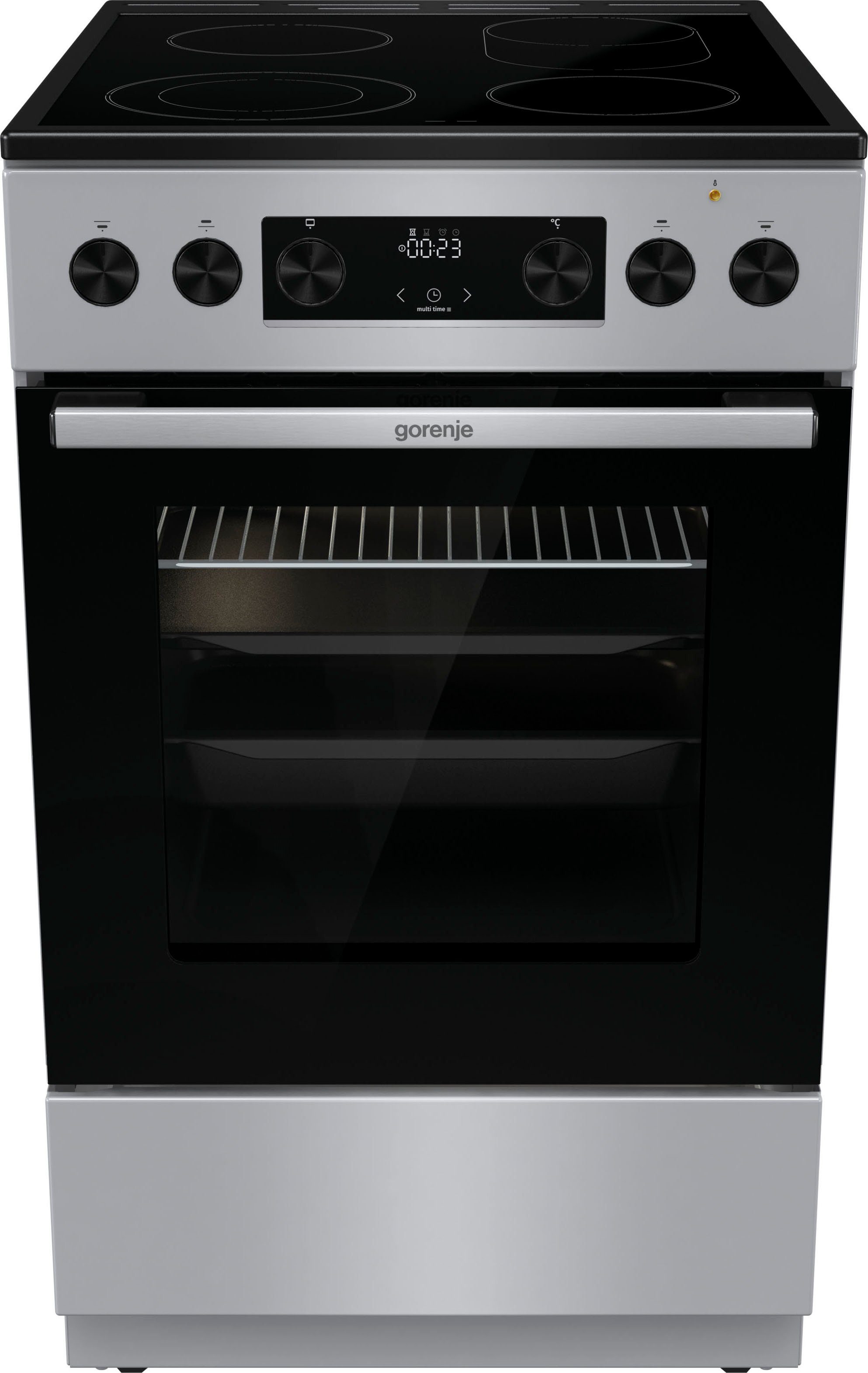 GORENJE Elektro-Standherd GECS5C7, Aqua Clean, Knusprig genießen – ganz ohne Extra-Kalorien - dank AirFry-Funktion
