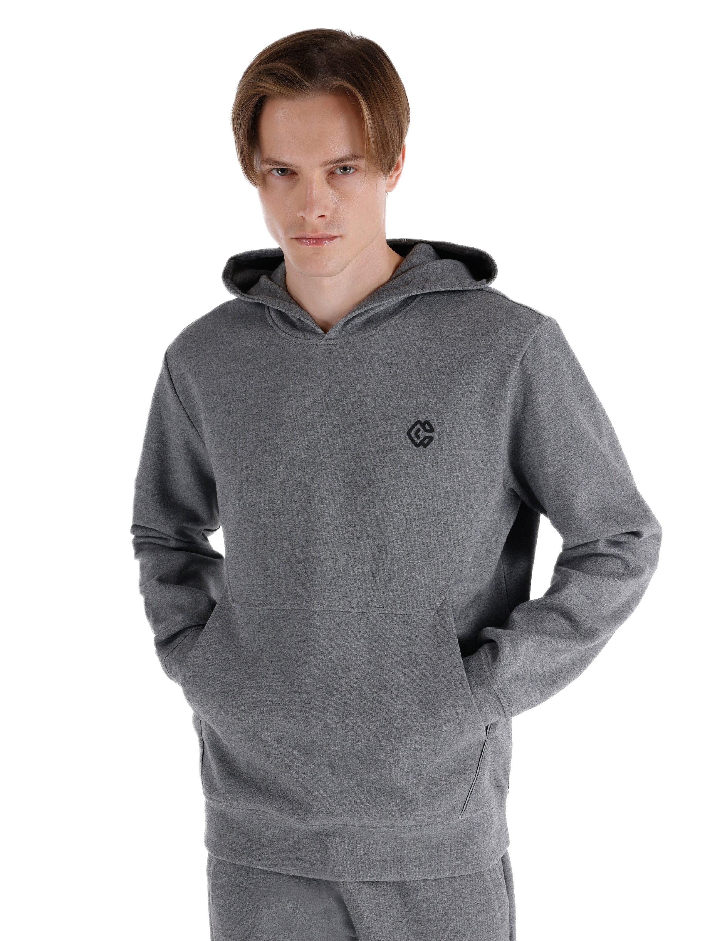 Colins Kapuzenpullover Colins Regular Fit Anthrazit Herren-Sweatshirt