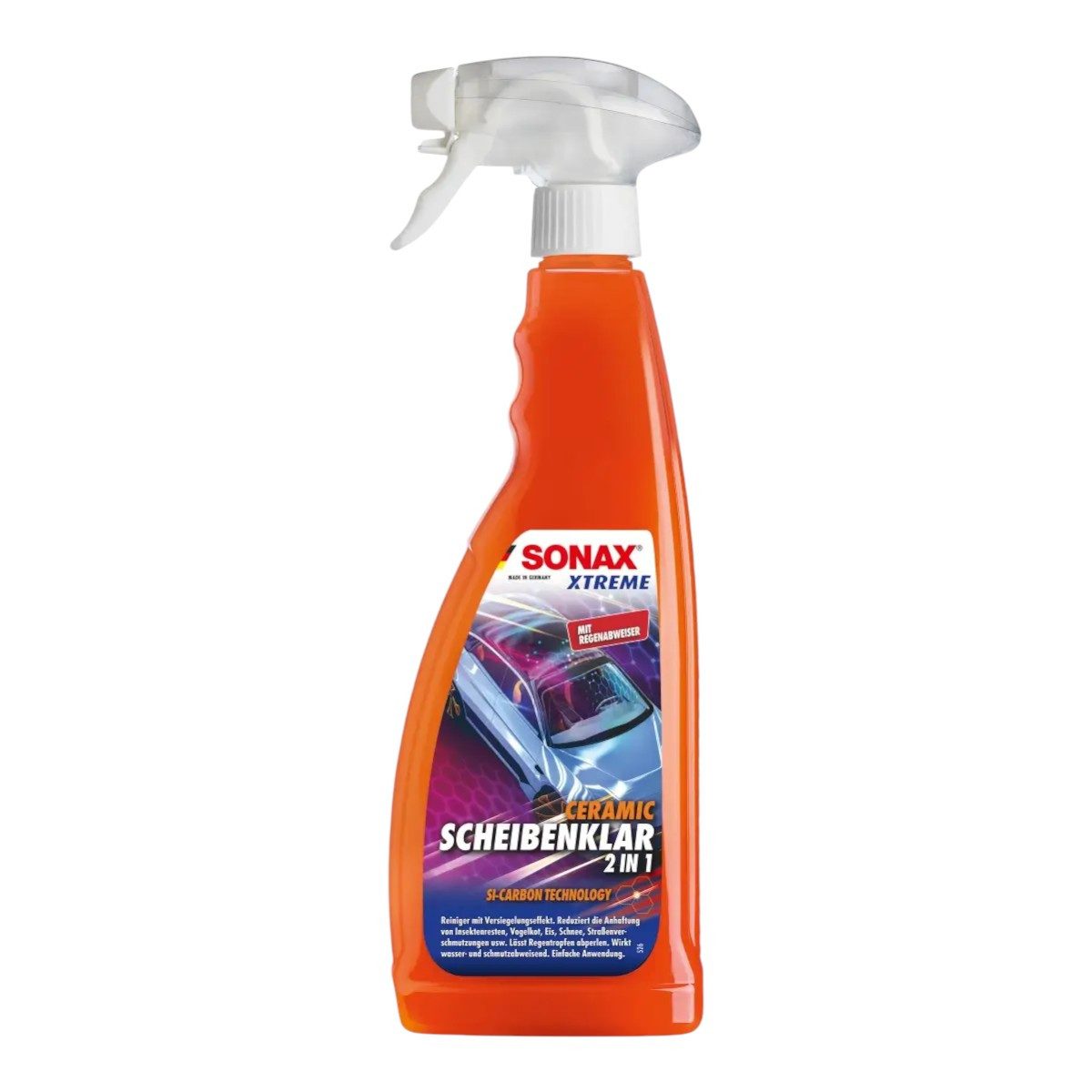 Sonax SONAX XTREME Ceramic ScheibenKlar 750ml 2 in 1 Scheibenreiniger (Versiegelung mit Abperleffekt)